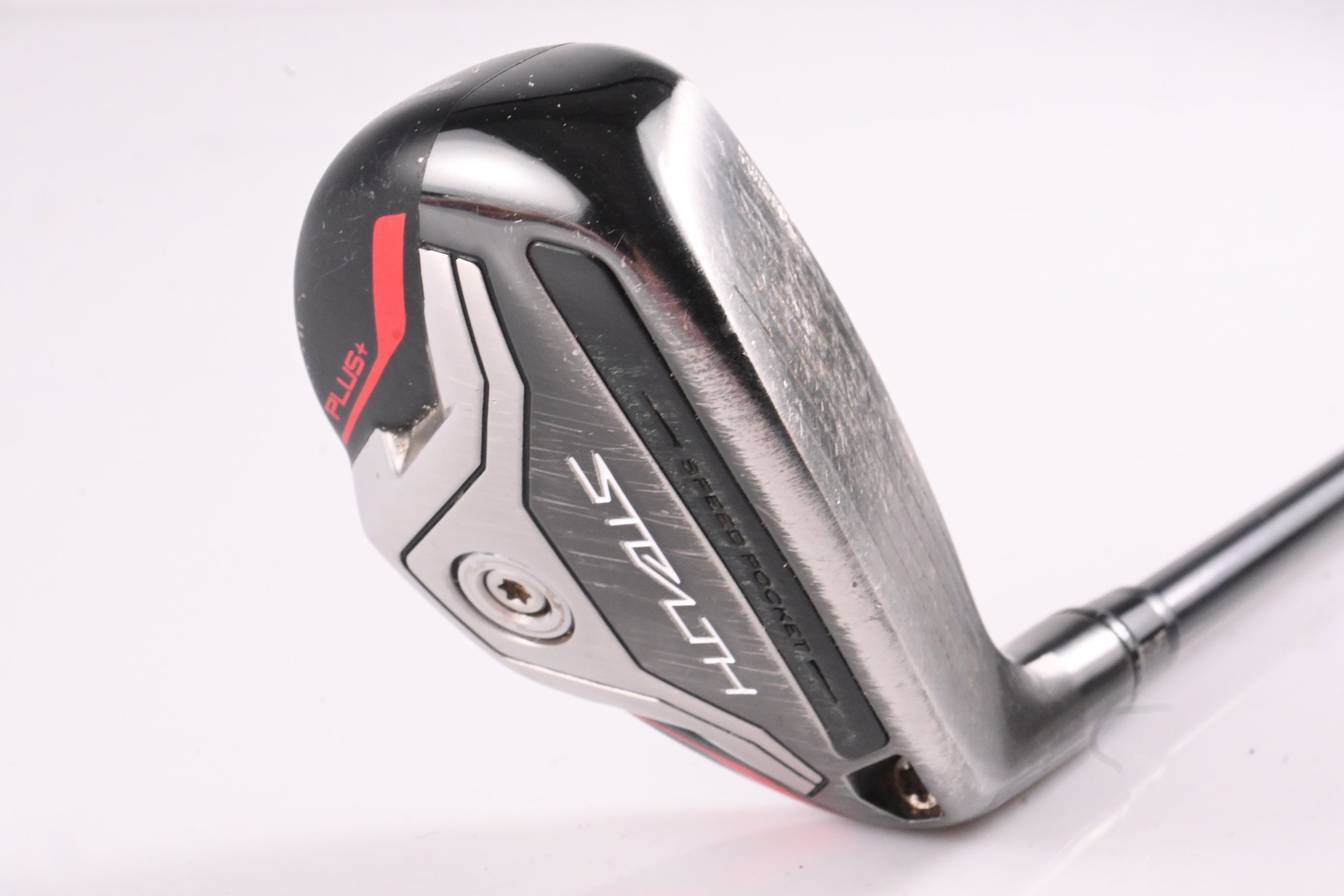 Taylormade Stealth Plus #3 Hybrid / 19.5 Degree / Regular Flex HZRDUS Smoke Red