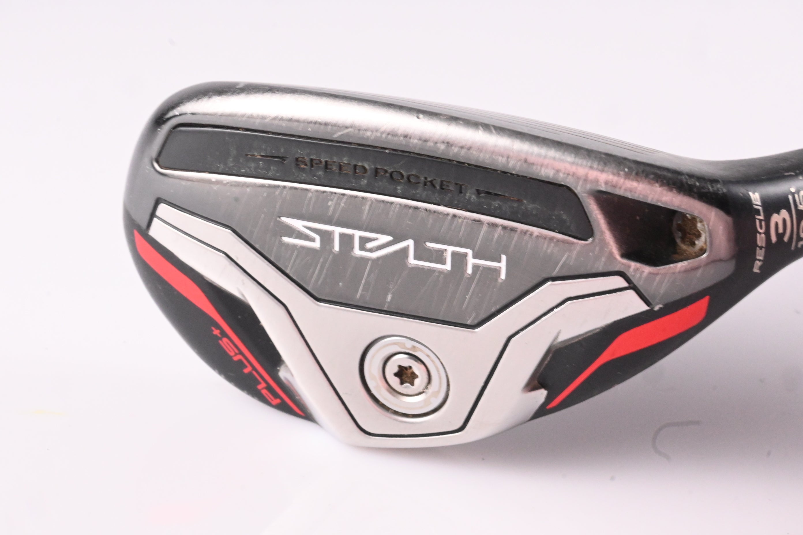 Taylormade Stealth Plus #3 Hybrid / 19.5 Degree / Regular Flex HZRDUS Smoke Red