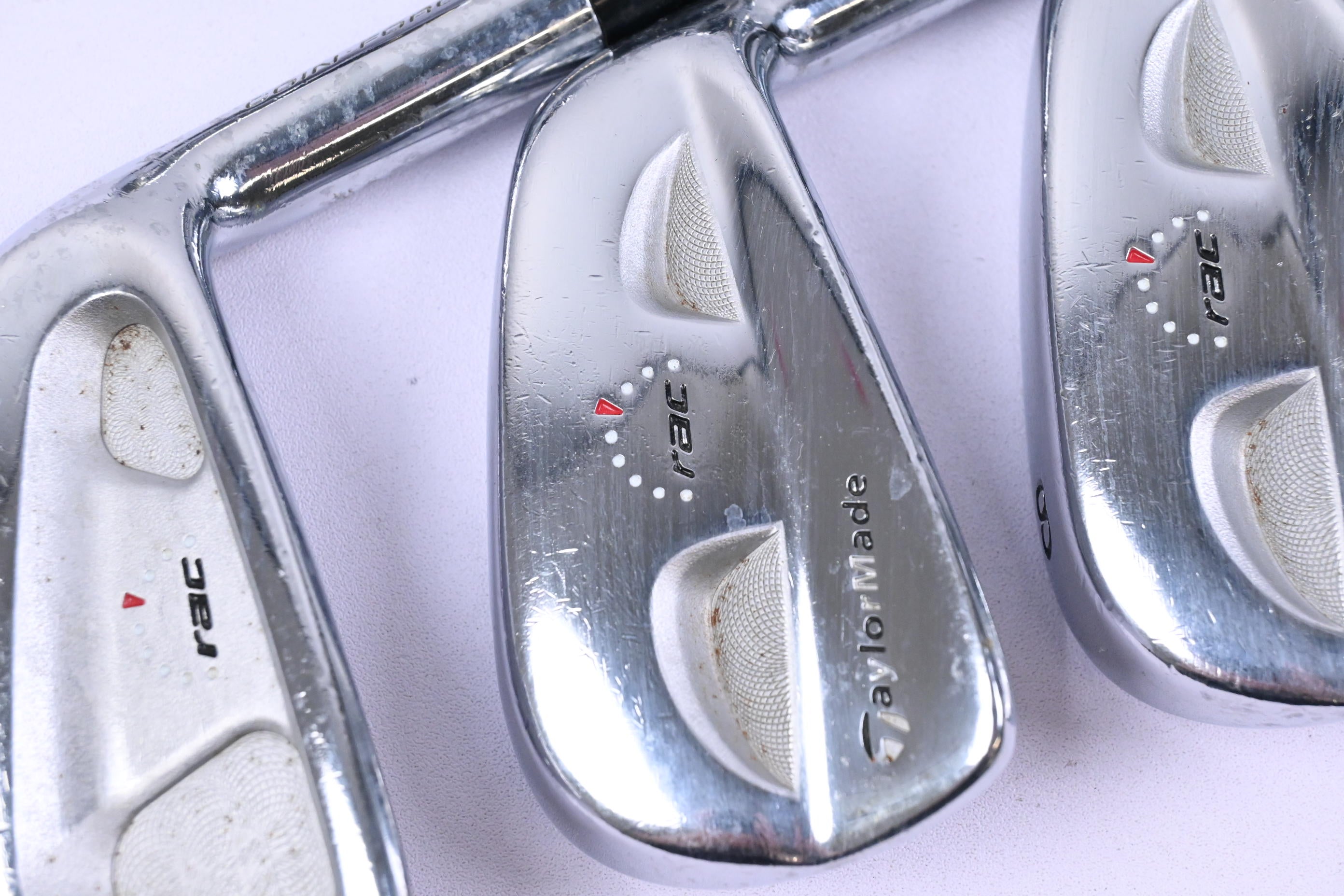 Taylormade RAC CB Coin Forged Irons / 3-9i / Regular Flex Dynamic Gold Shafts