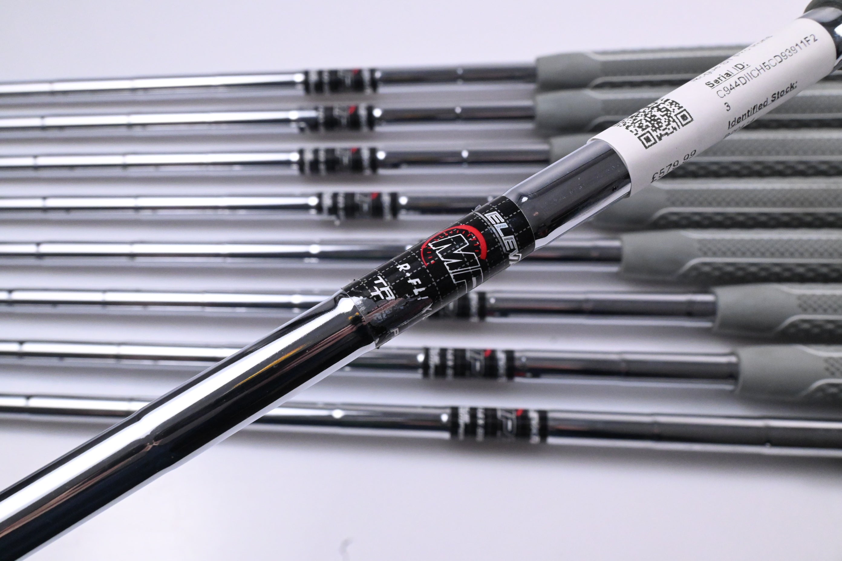 Callaway Rogue ST Pro Irons / 3-PW+AW / Regular Flex Elevate MPH 95 Shafts