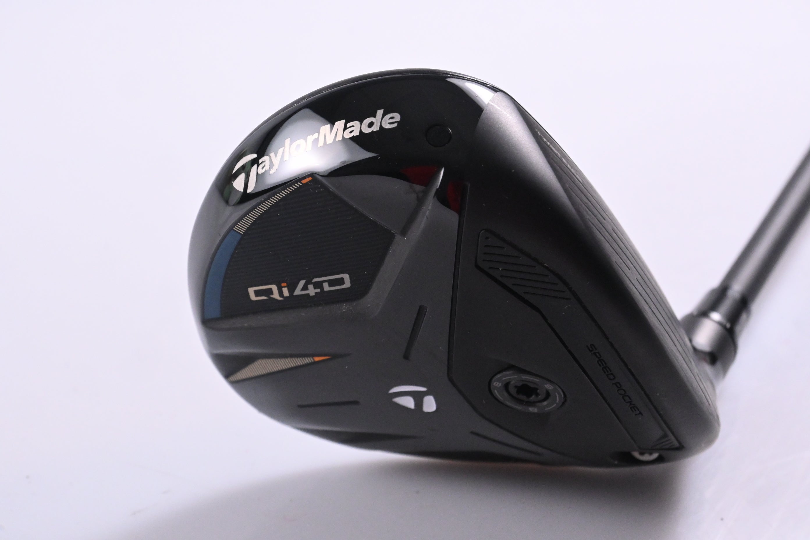 Taylormade Qi4D #9 Wood / 24 Degree / Stiff Flex Denali Frost Black 60 Shaft