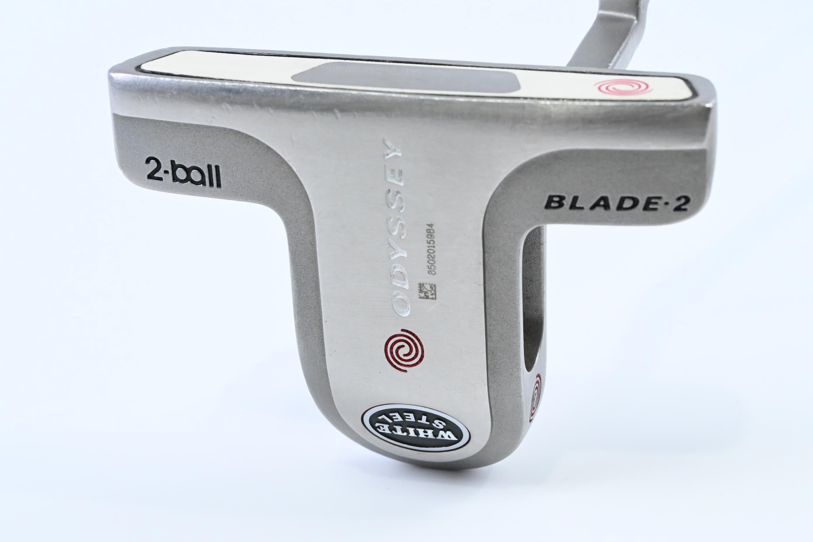 Odyssey White Steel 2 Ball Blade 2 Putter / 34 Inch