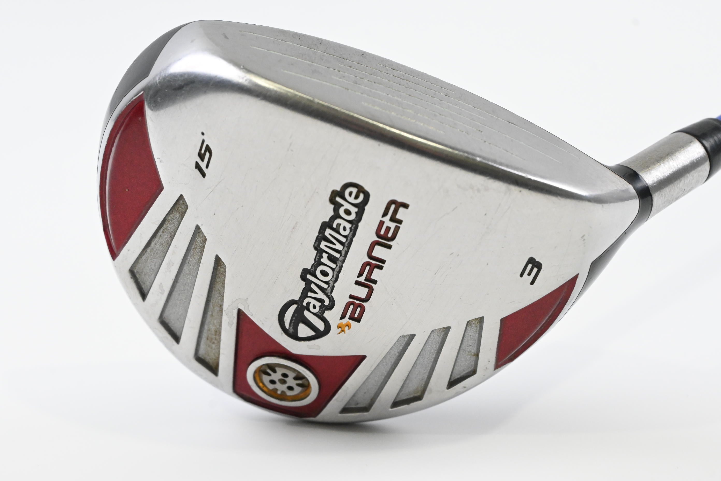 Taylormade Burner 2007 #3 Wood / 15 Degree / Stiff Flex Grafalloy ProLaunch Blue