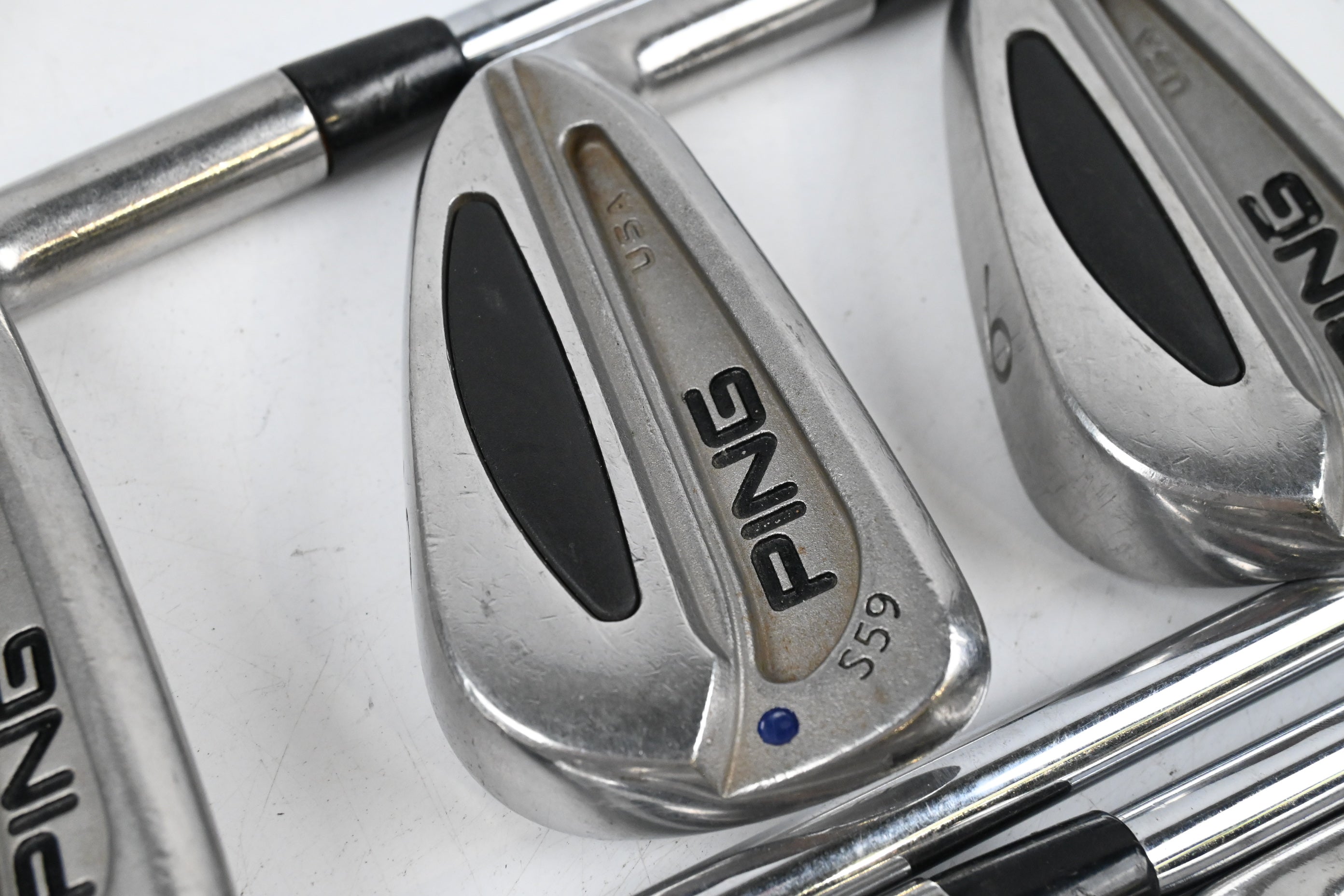 Ping S59 Irons / 4-PW / Purple Dot / Regular Flex Steel Shafts