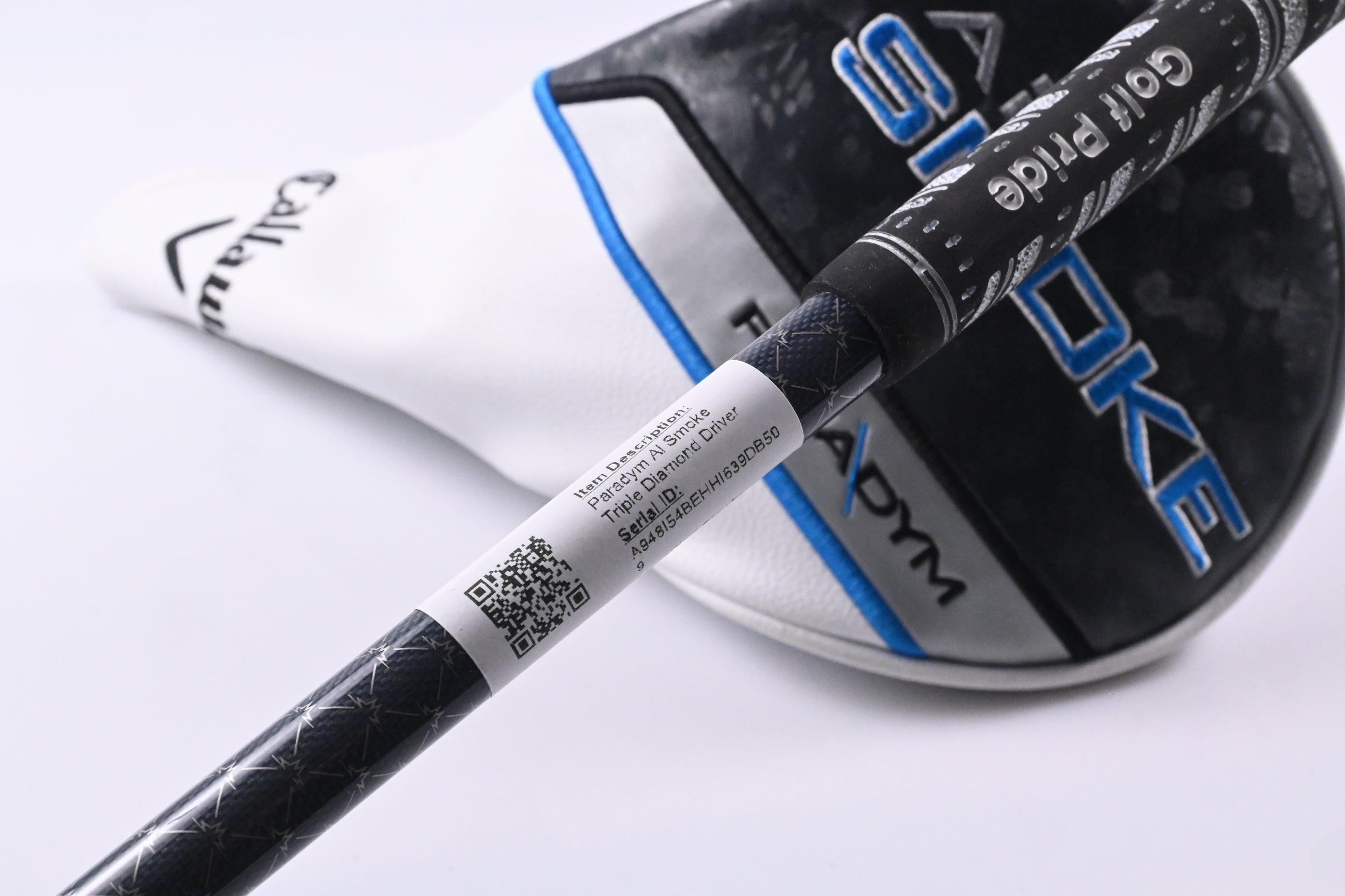 Callaway Paradym Ai Smoke Driver / 9 Degree / X-Flex Tensei AV White 65