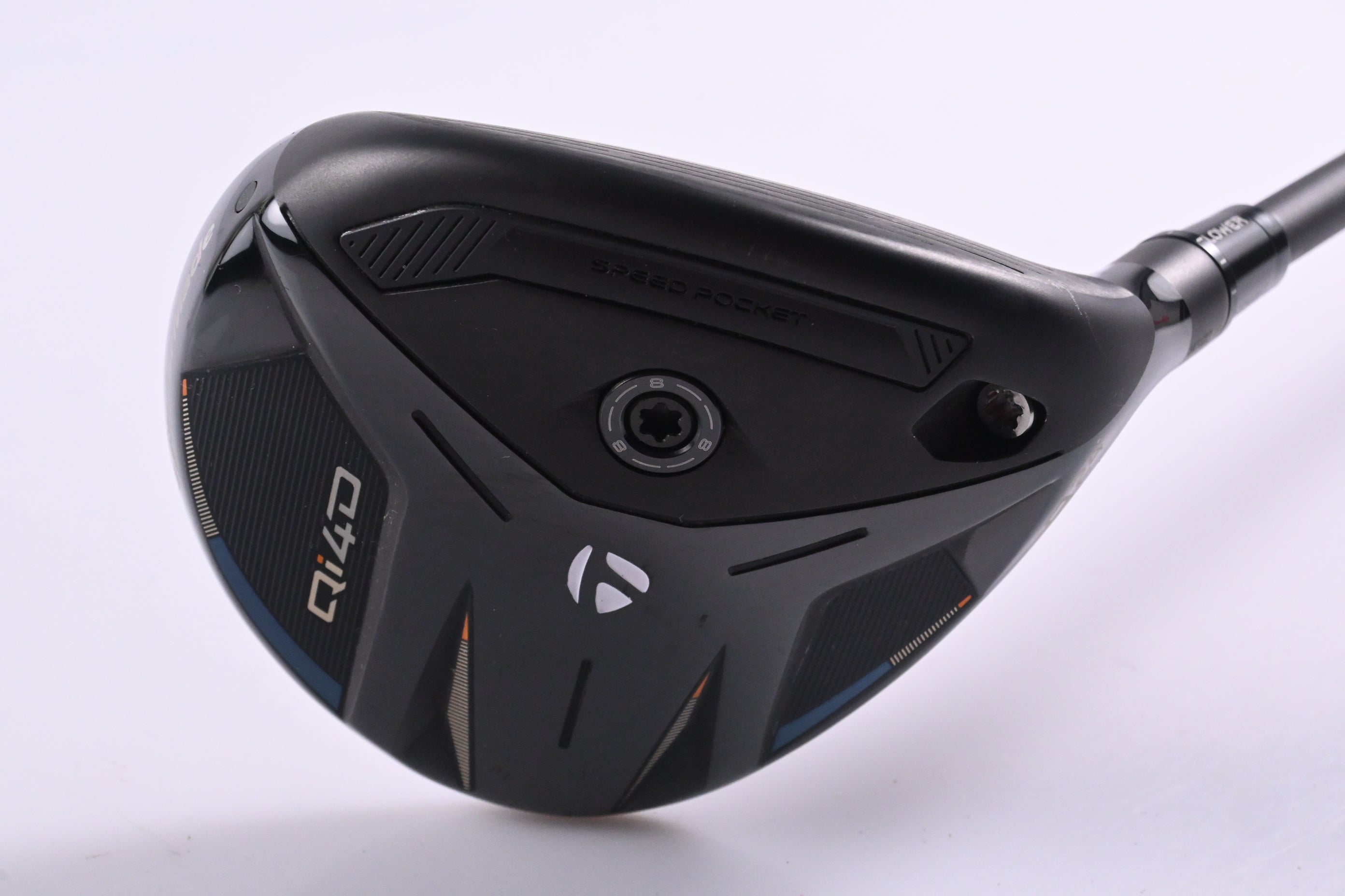 Taylormade Qi4D #9 Wood / 24 Degree / Stiff Flex Denali Frost Black 60 Shaft