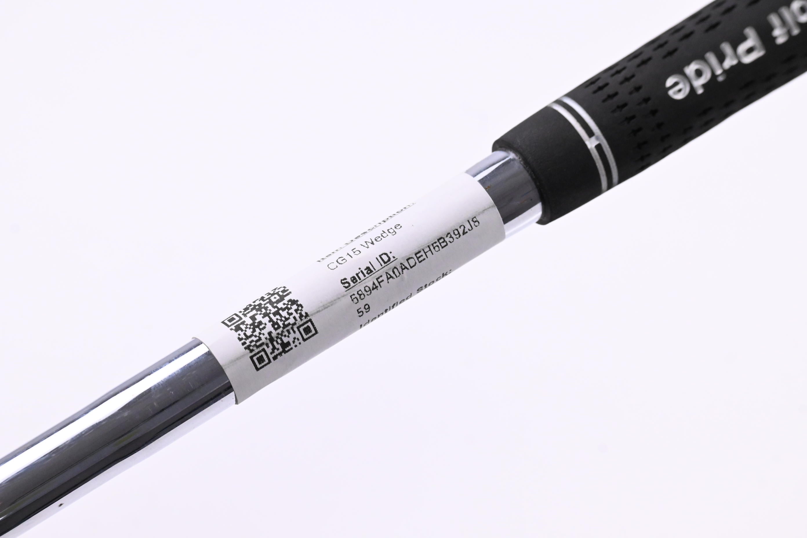 Left Hand Cleveland CG15 Lob Wedge / 60 Degree / Wedge Flex Steel Shaft