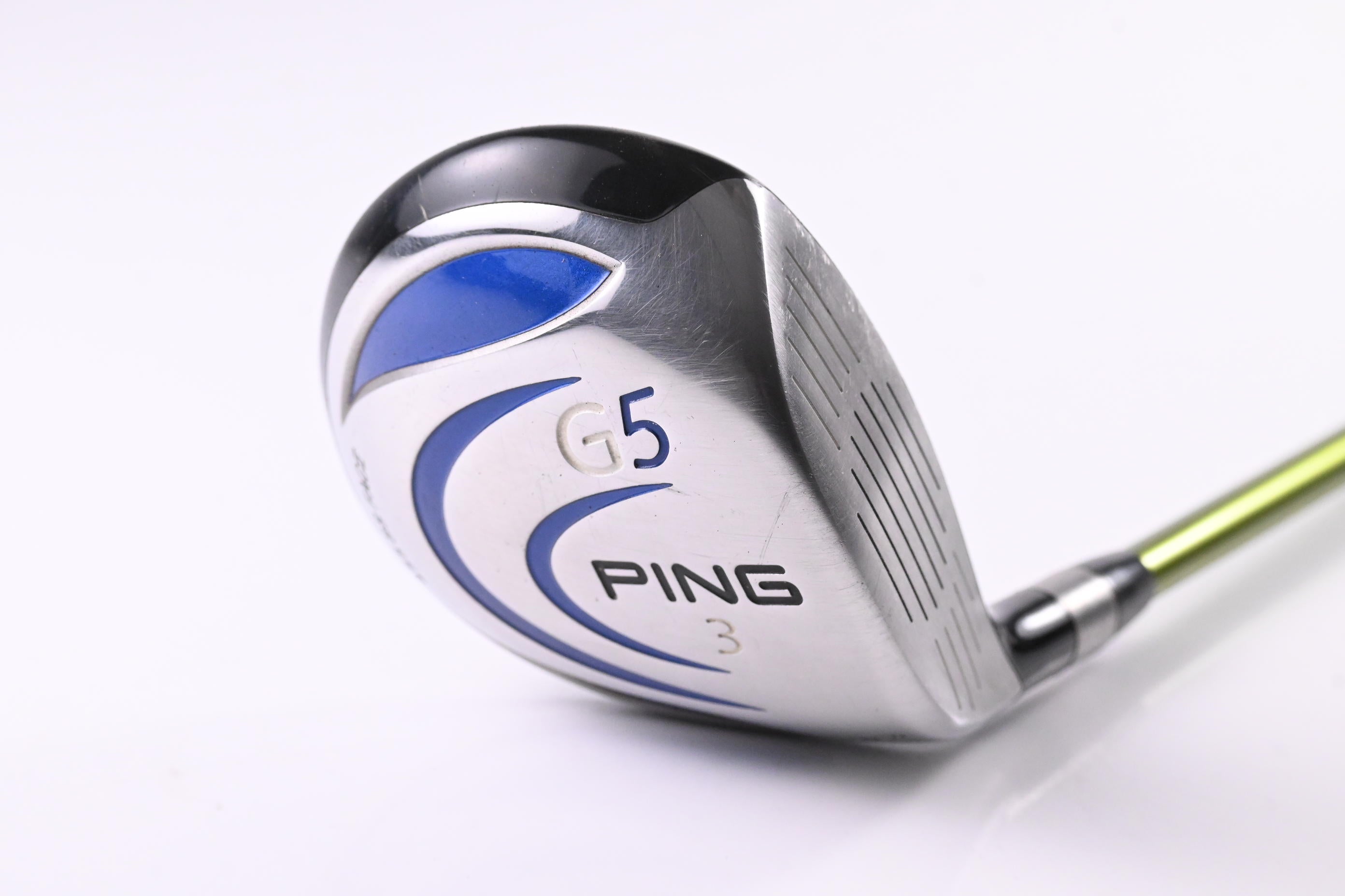 Ping G5 #3 Wood / 15 Degree / Regular Flex Aldila NV Green 75 Shaft