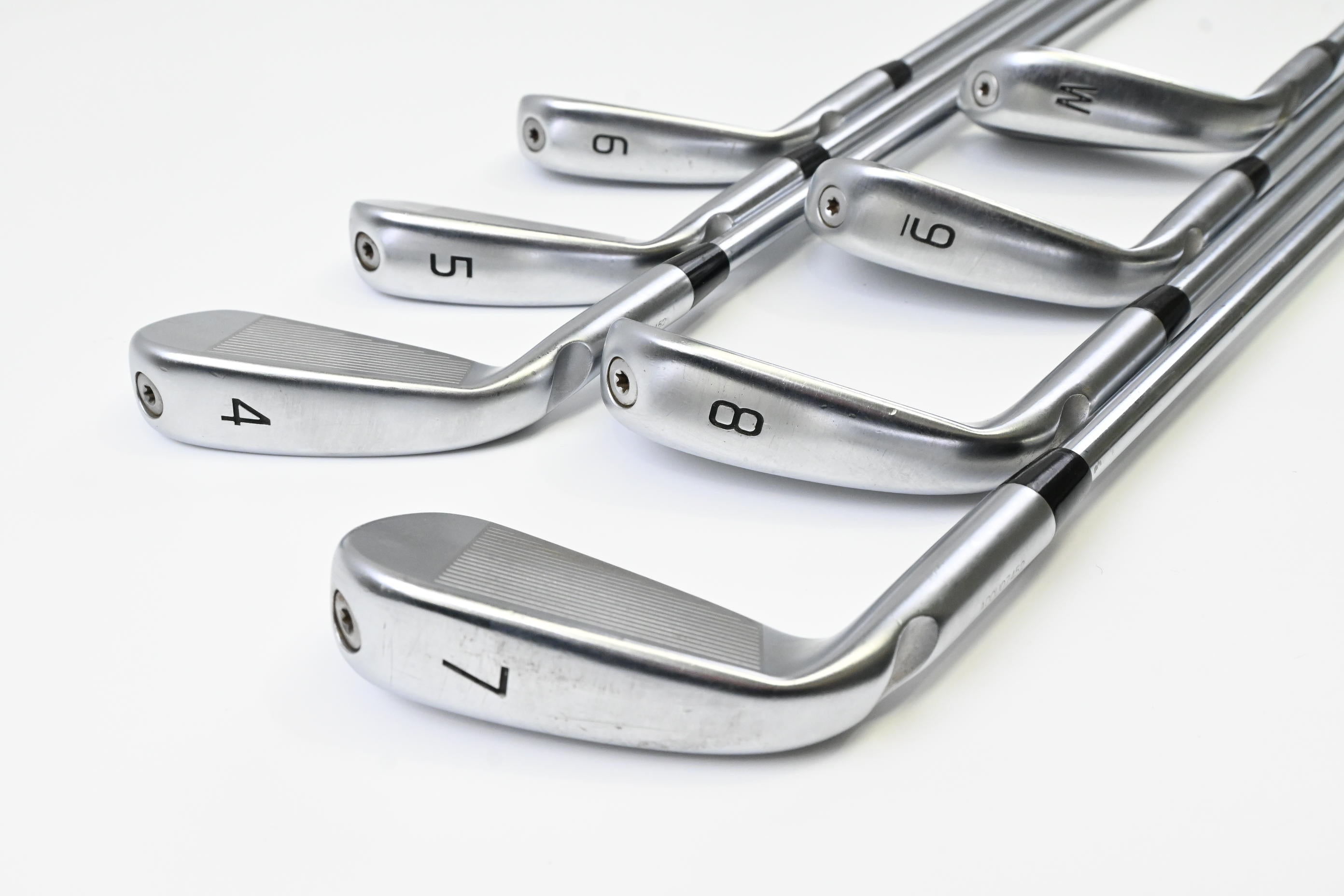 Ping i230 Irons / 4-PW / Red Dot / Stiff Flex Project X I0 110 Shafts