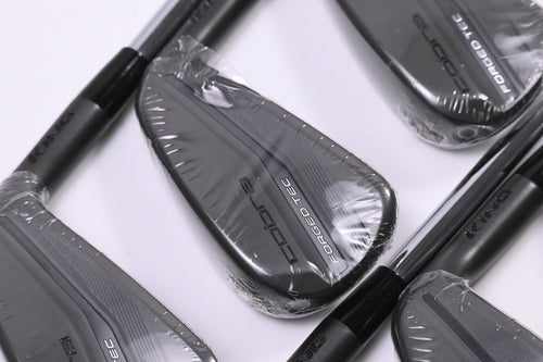 Cobra King Forged Tec Irons / 5-9i+GW / Regular Flex KBS $-Taper Lite Shafts