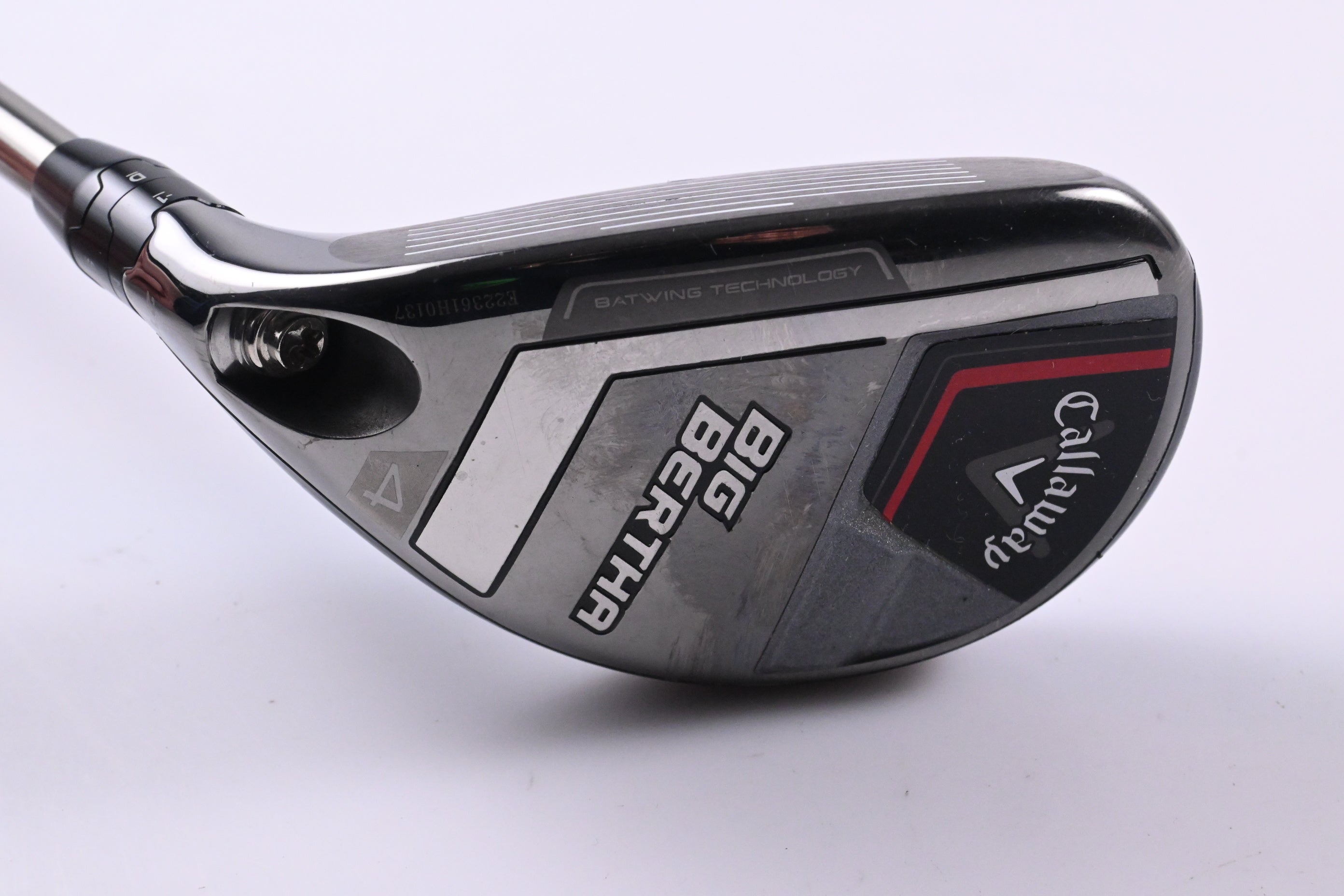Left Hand Callaway Big Bertha 2023 #4 Hybrid / 21 Degree / Senior Flex RCH 65