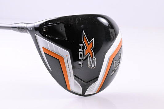 Left Hand Callaway X2 Hot Driver / 10.5 Degree / Regular Flex Aldila Tour Blue