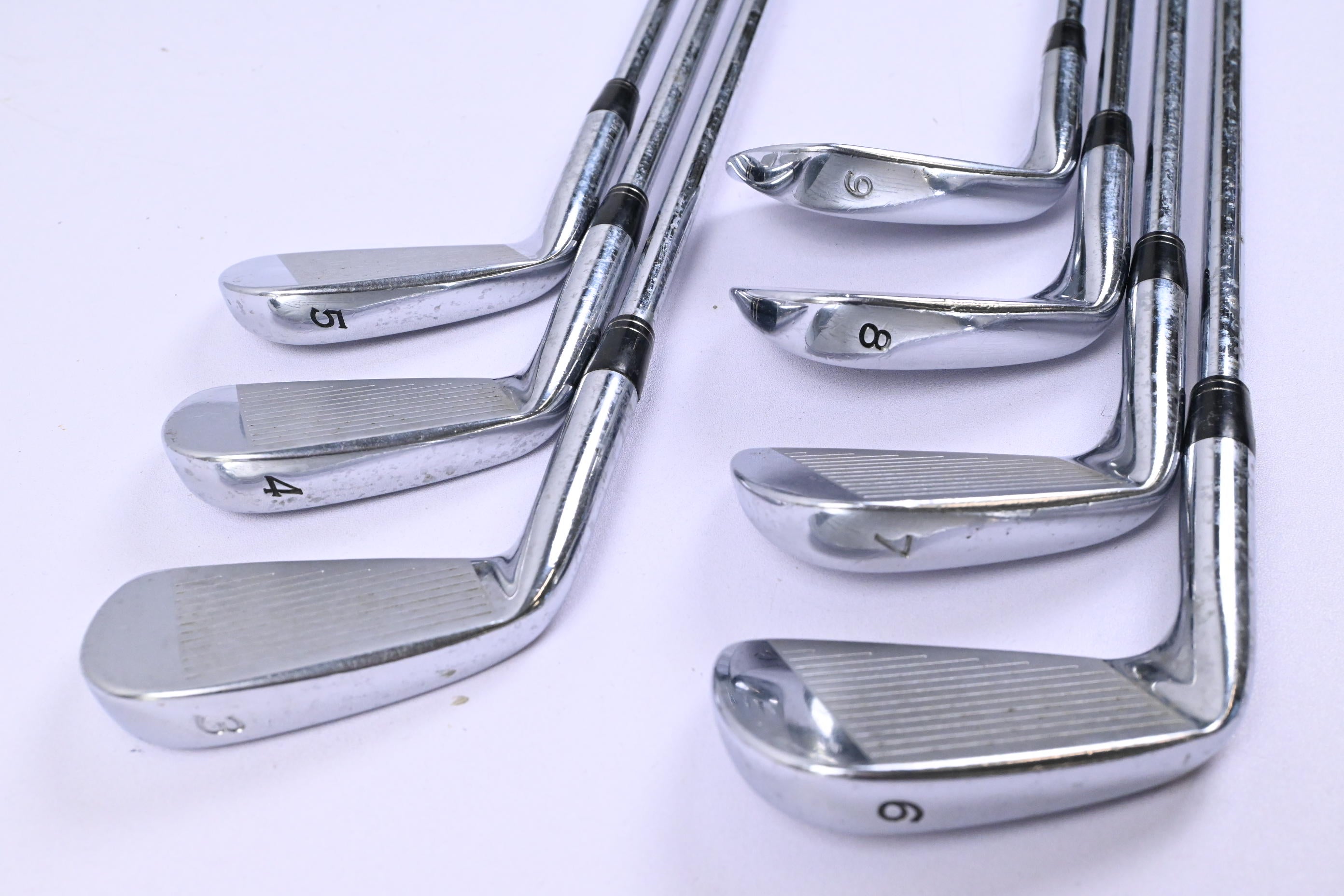 Taylormade RAC CB Coin Forged Irons / 3-9i / Regular Flex Dynamic Gold Shafts