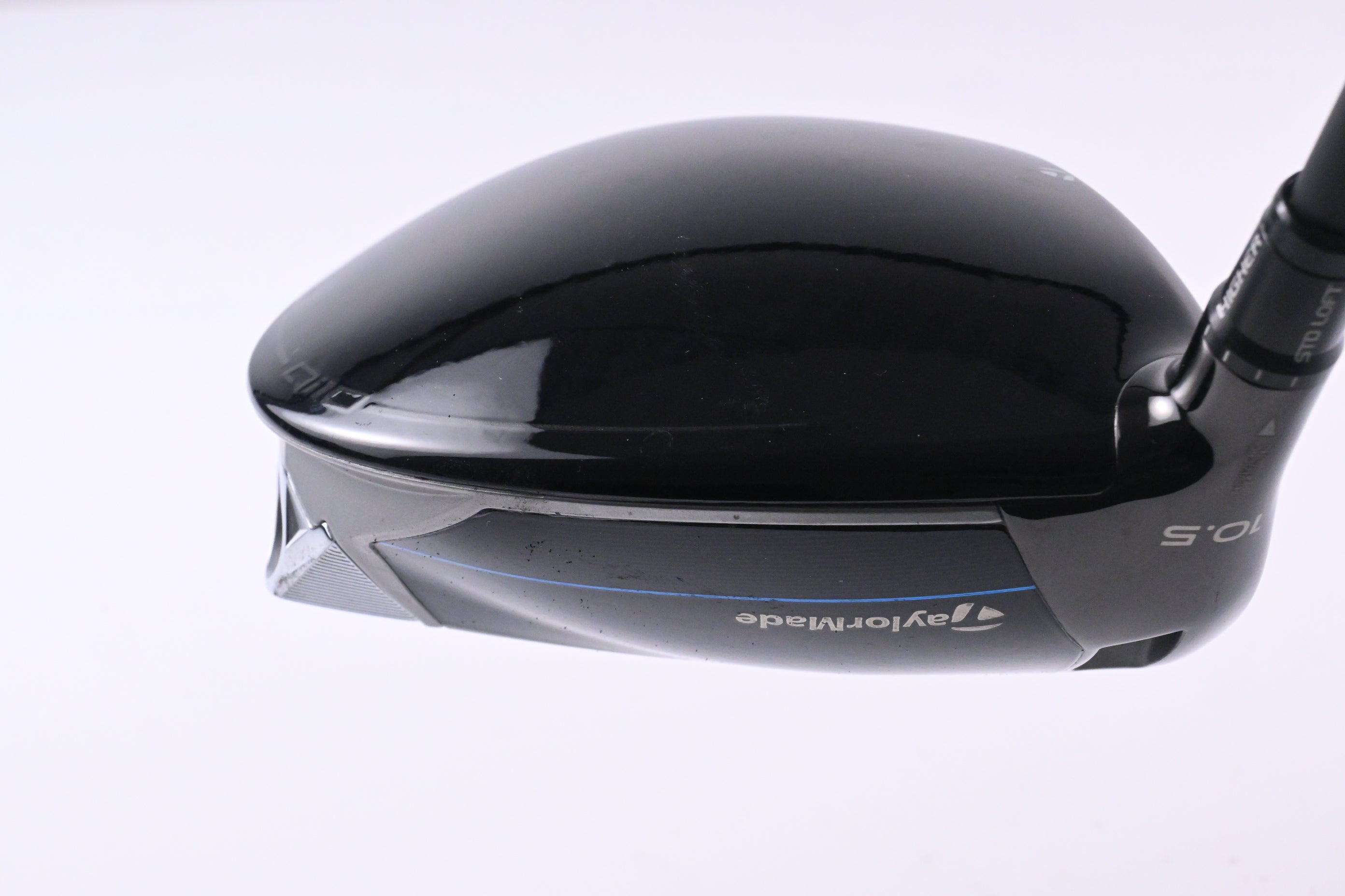 Left Hand Taylormade Qi10 LS Driver / 10.5 Degree / Regular Flex Tensei AV Blue