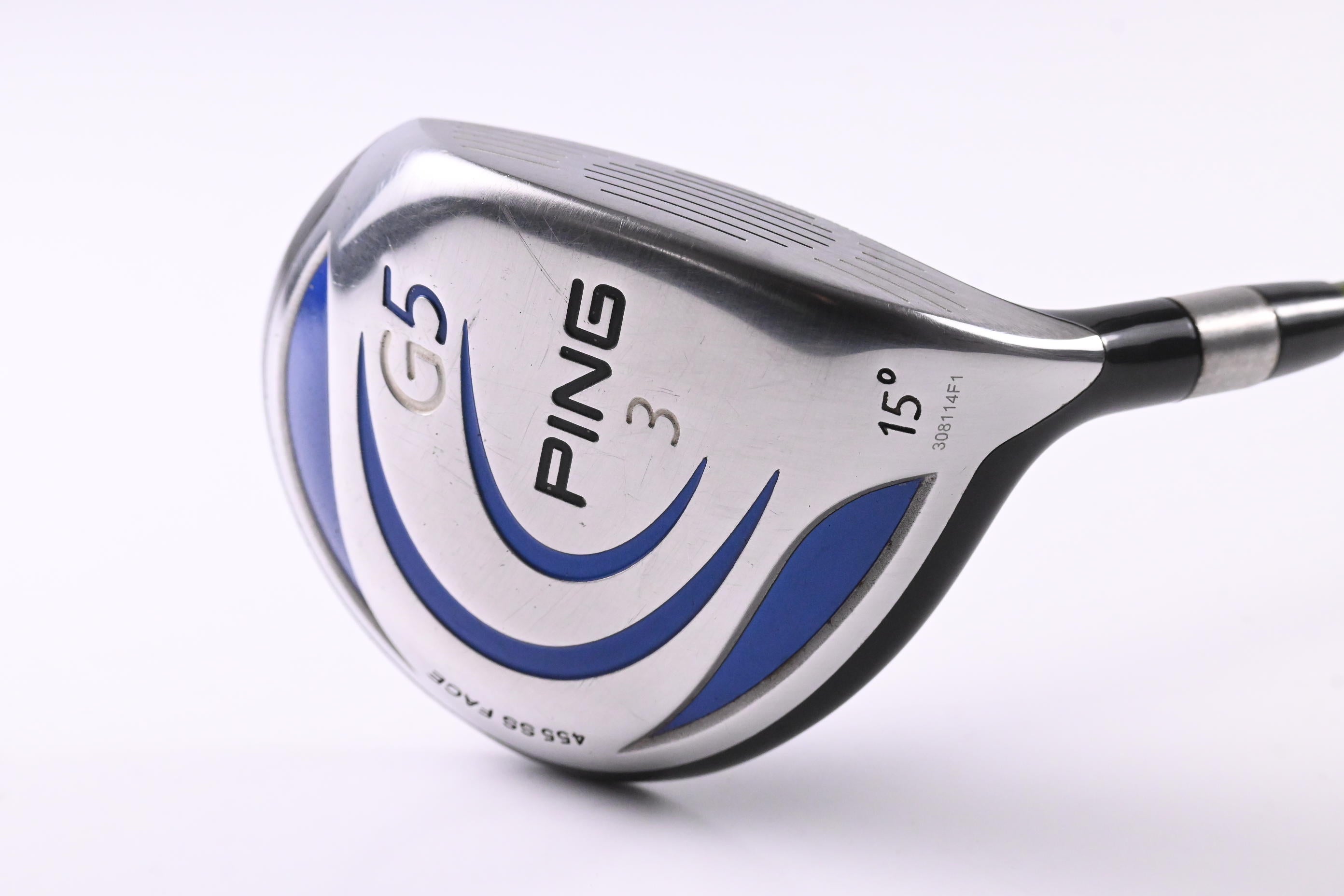 Ping G5 #3 Wood / 15 Degree / Regular Flex Aldila NV Green 75 Shaft