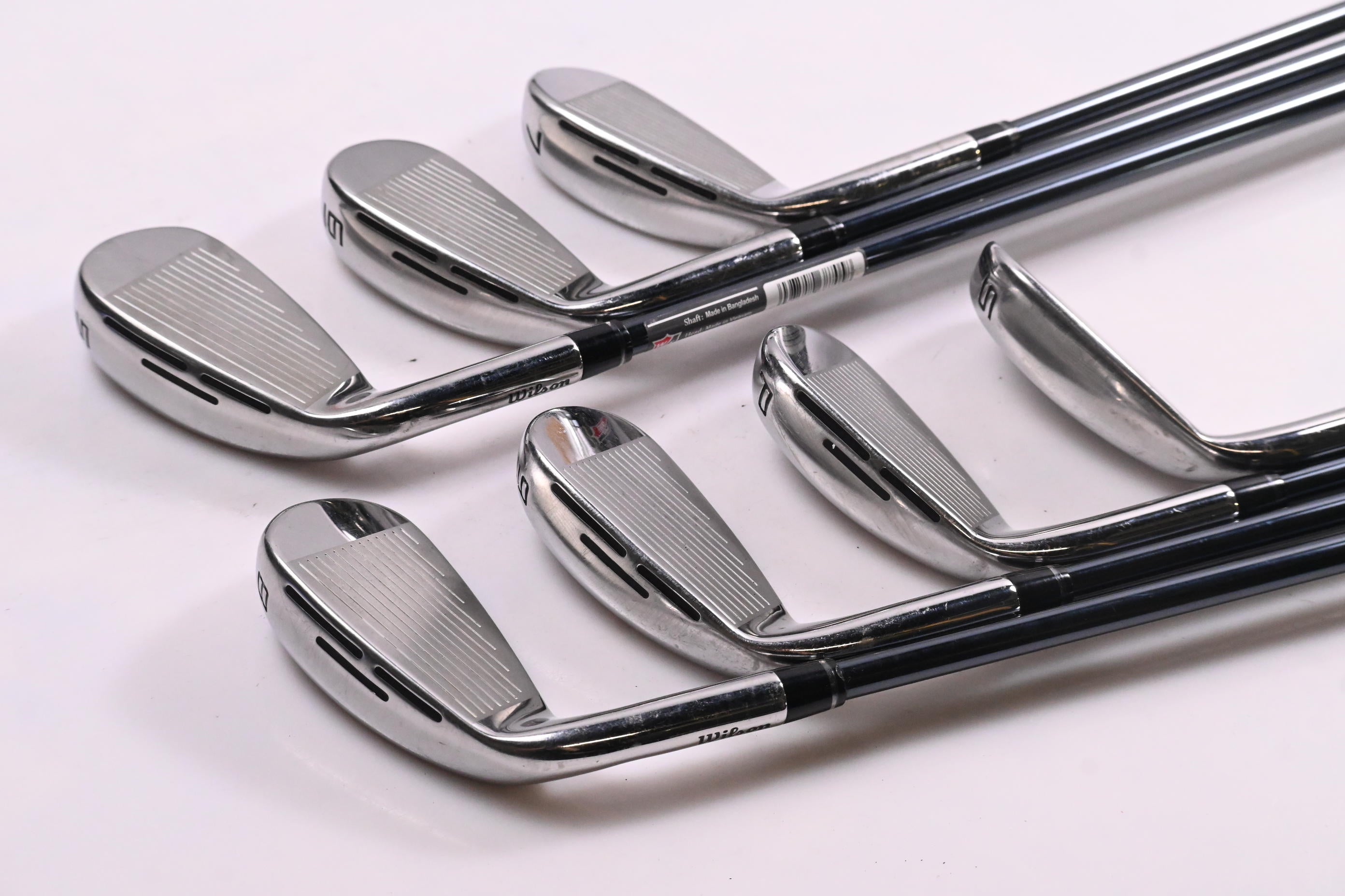Wilson Dynapower 2023 Irons / 5-PW+SW / Senior Flex UST Recoil Dart 65 Shafts