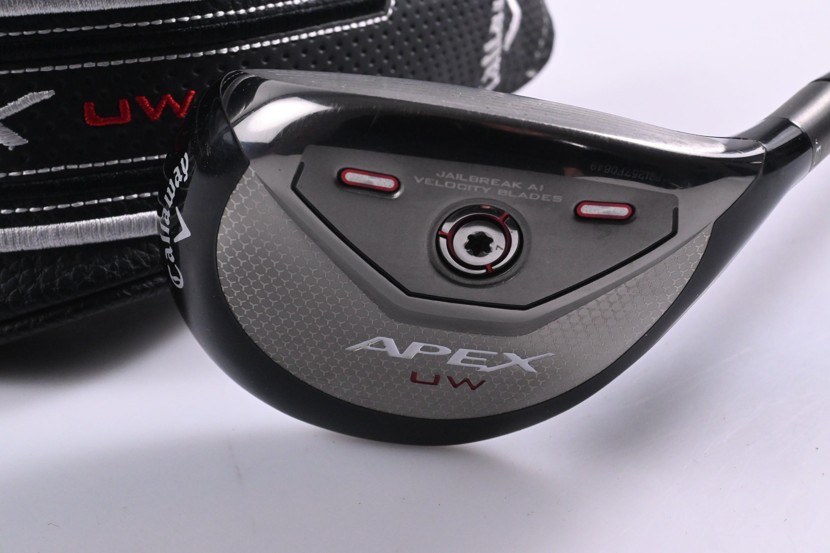 Callaway Apex UW #3 Hybrid / 19 Degree / Regular Flex HZRDUS Smoke Black RDX 70