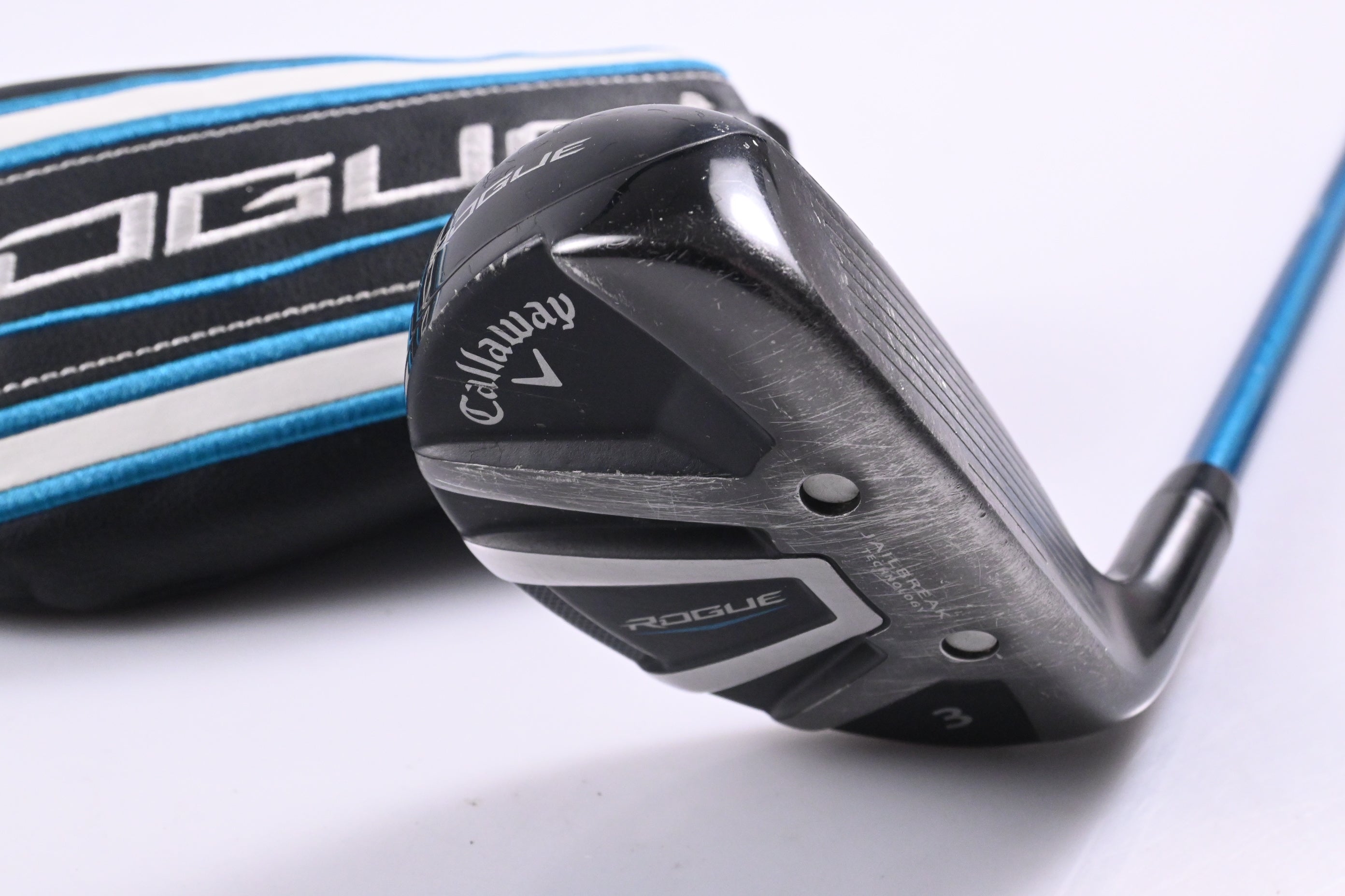 Callaway Rogue #3 Hybrid / 19 Degree / Stiff Flex EvenFlow Blue 85 Shaft