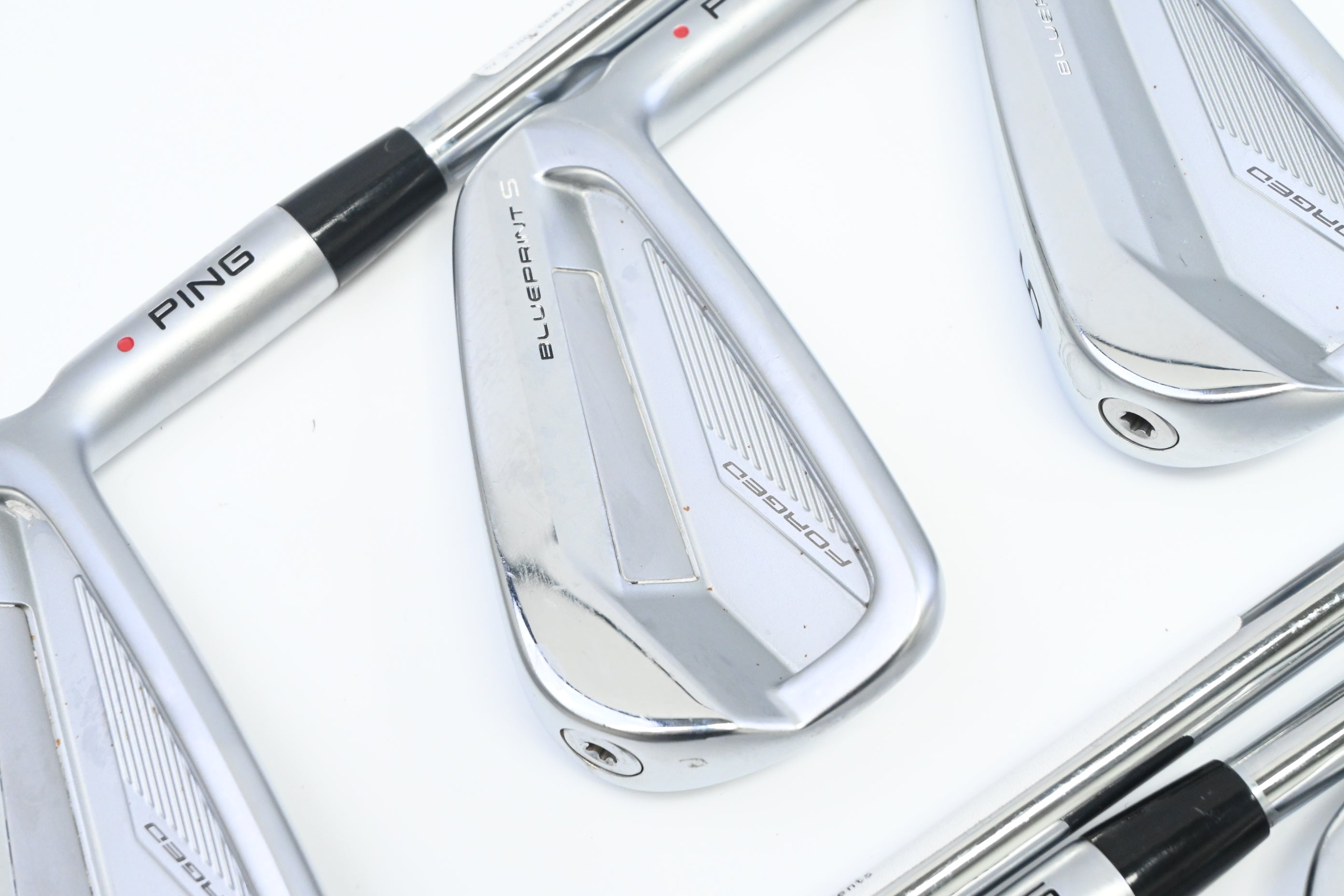 Ping Blueprint T/S Combo Irons / 4-PW / Red Dot / Stiff Flex NS Pro Modus3 105