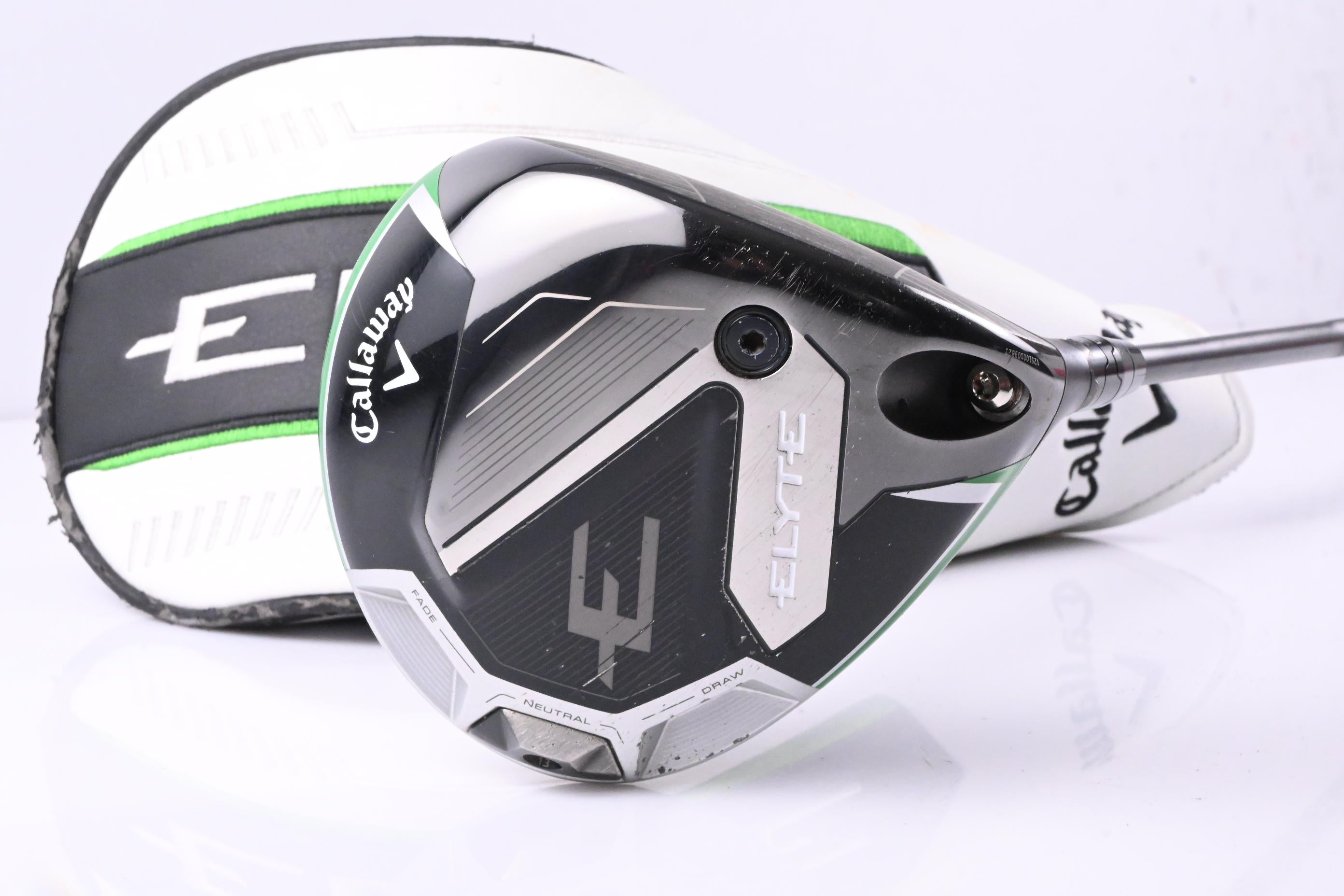 Callaway Elyte Driver / 9 Degree / Stiff Flex Aldila Rogue 130 MSI White 60