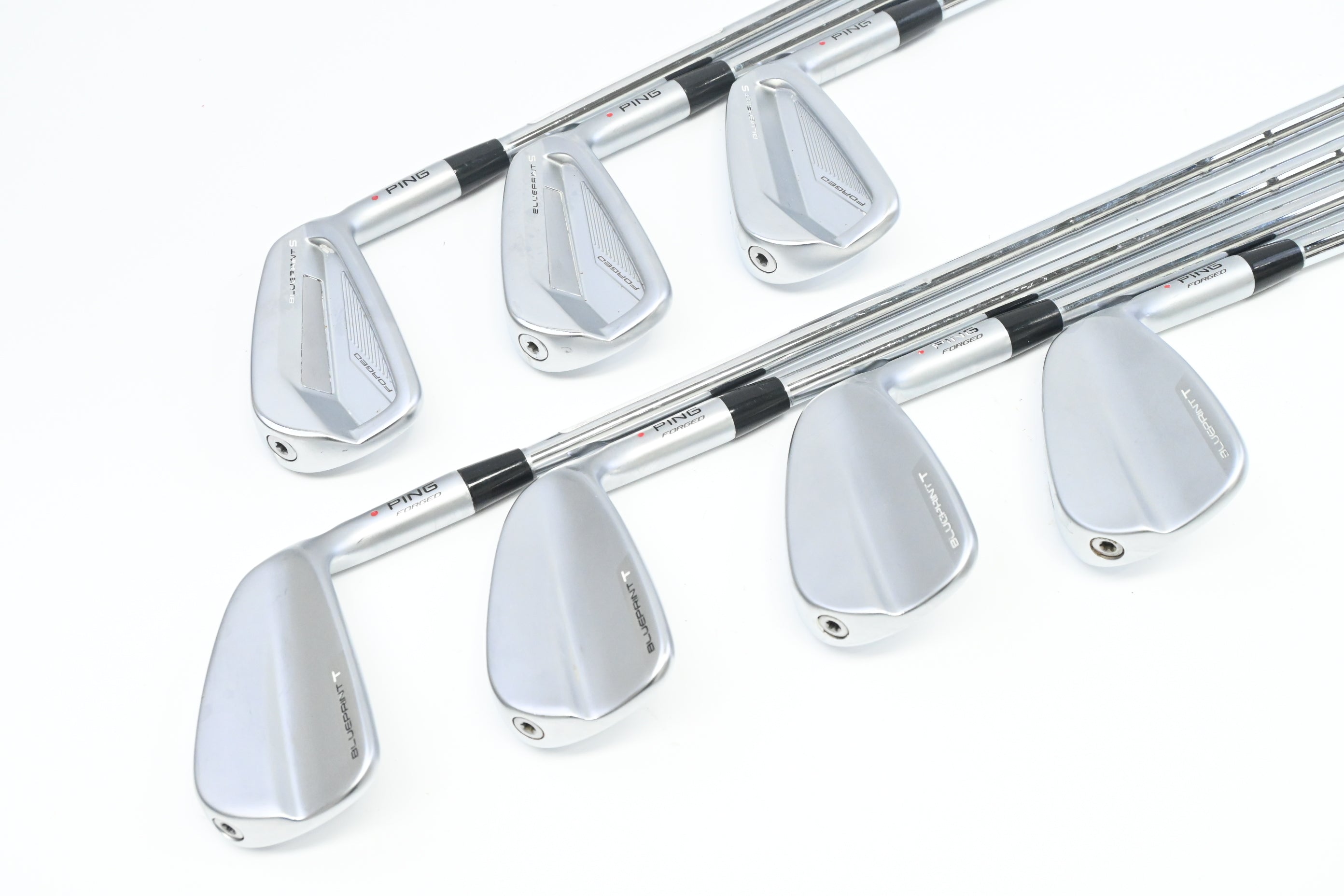 Ping Blueprint T/S Combo Irons / 4-PW / Red Dot / Stiff Flex NS Pro Modus3 105