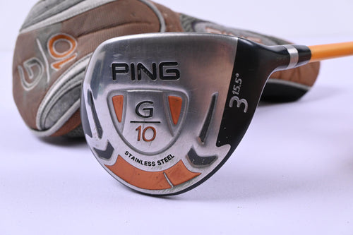 Ping G10 #3 Wood / 15.5 Degree / Stiff Flex UST ProForce V2 76 Shaft