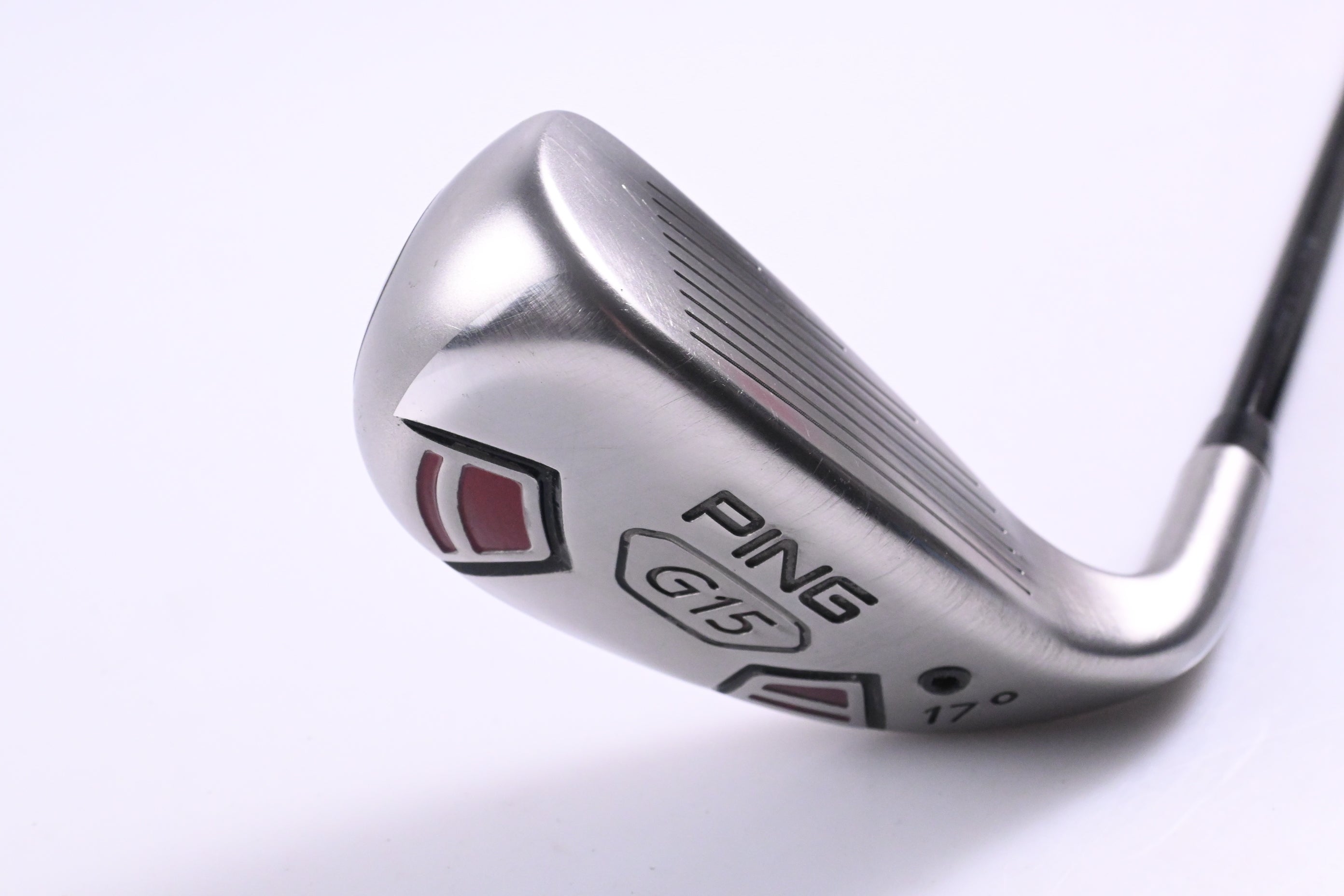 Ping G15 #2 Hybrid / 17 Degree / Stiff Flex Aldila Serrano 85 Shaft