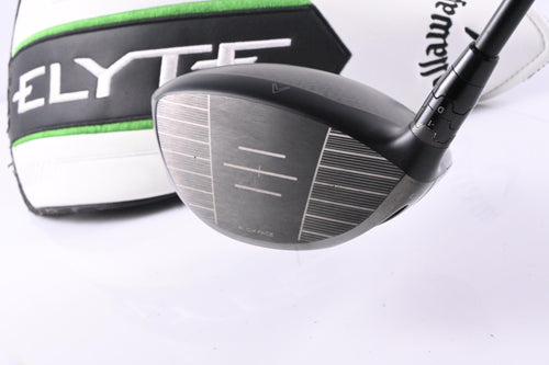 Callaway Elyte Driver / 9 Degree / Stiff Flex Aldila Rogue 130 MSI White 60