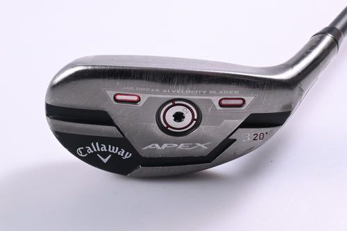 Callaway Apex Pro 21 #3 Hybrid / 20 Degree / Regular Flex MMT 70 Shaft