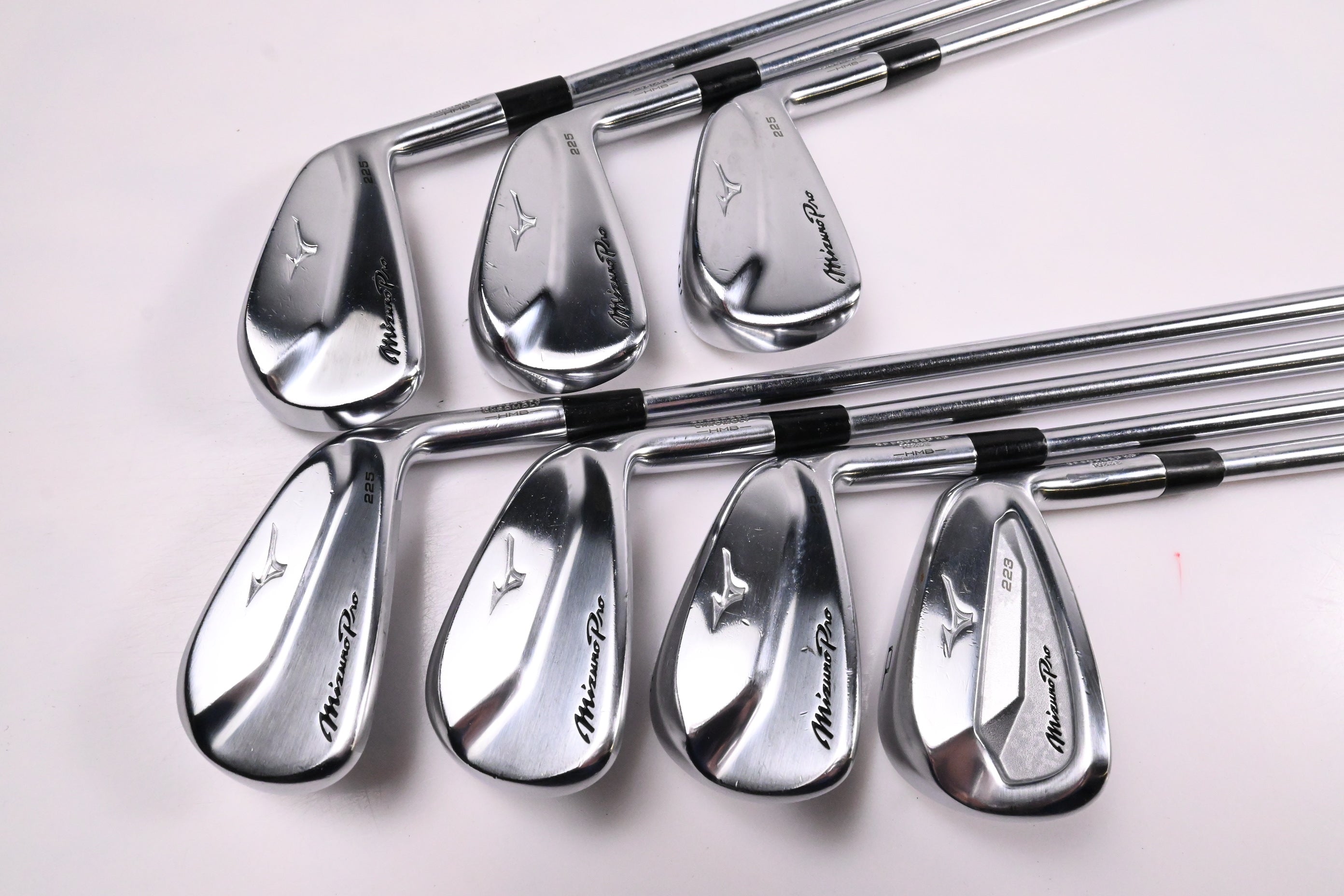 Mizuno Pro 225 Irons / 4-PW / X-Flex Project X LZ 125 Shafts