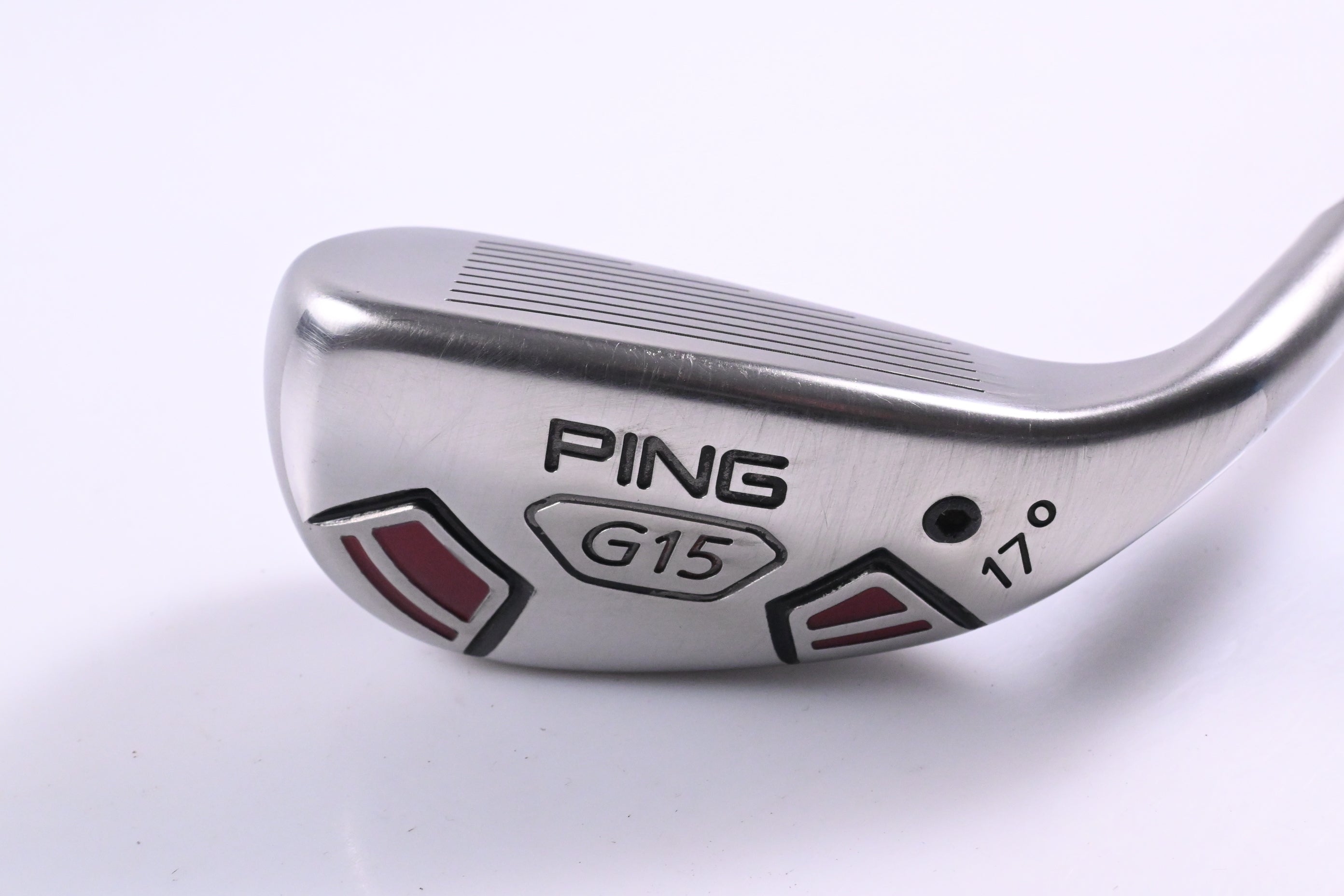 Ping G15 #2 Hybrid / 17 Degree / Stiff Flex Aldila Serrano 85 Shaft