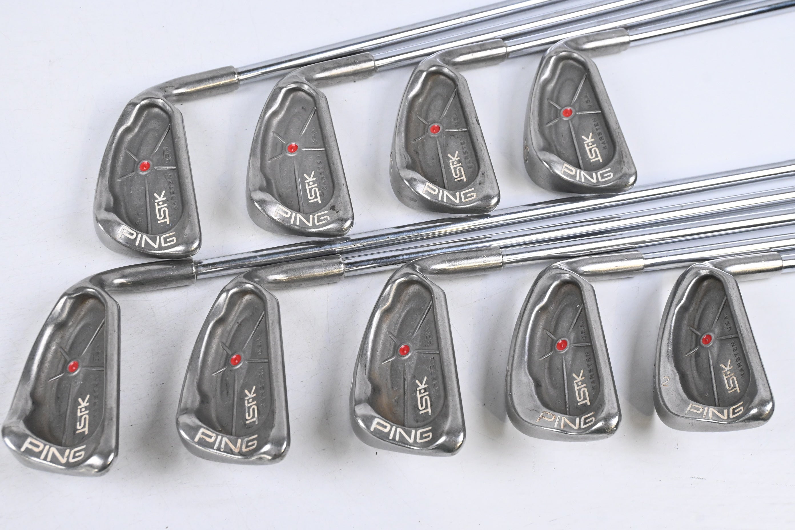 Ping ISI-K Irons / 3-PW+SW / Red Dot / Regular Flex Ping Cushin JZ Shafts