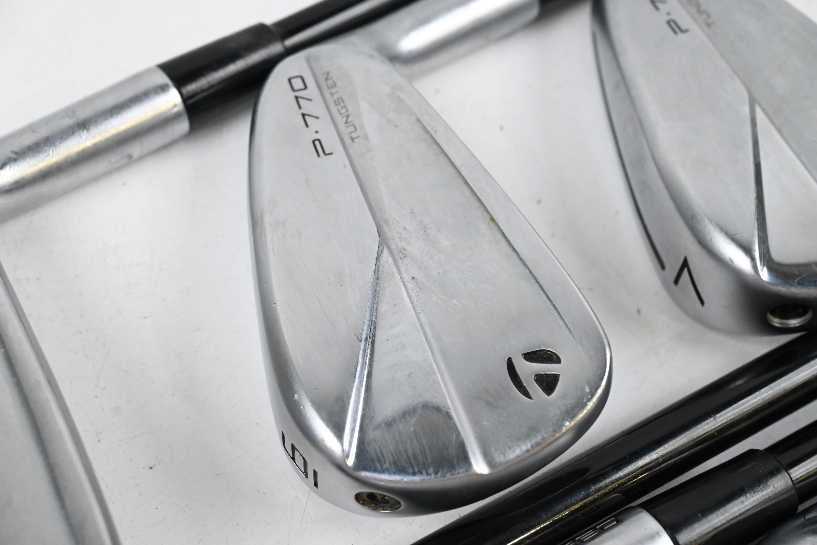 Taylormade P770 2023 Irons / 5-PW+GW / Stiff Flex MMT Black 105 Shafts