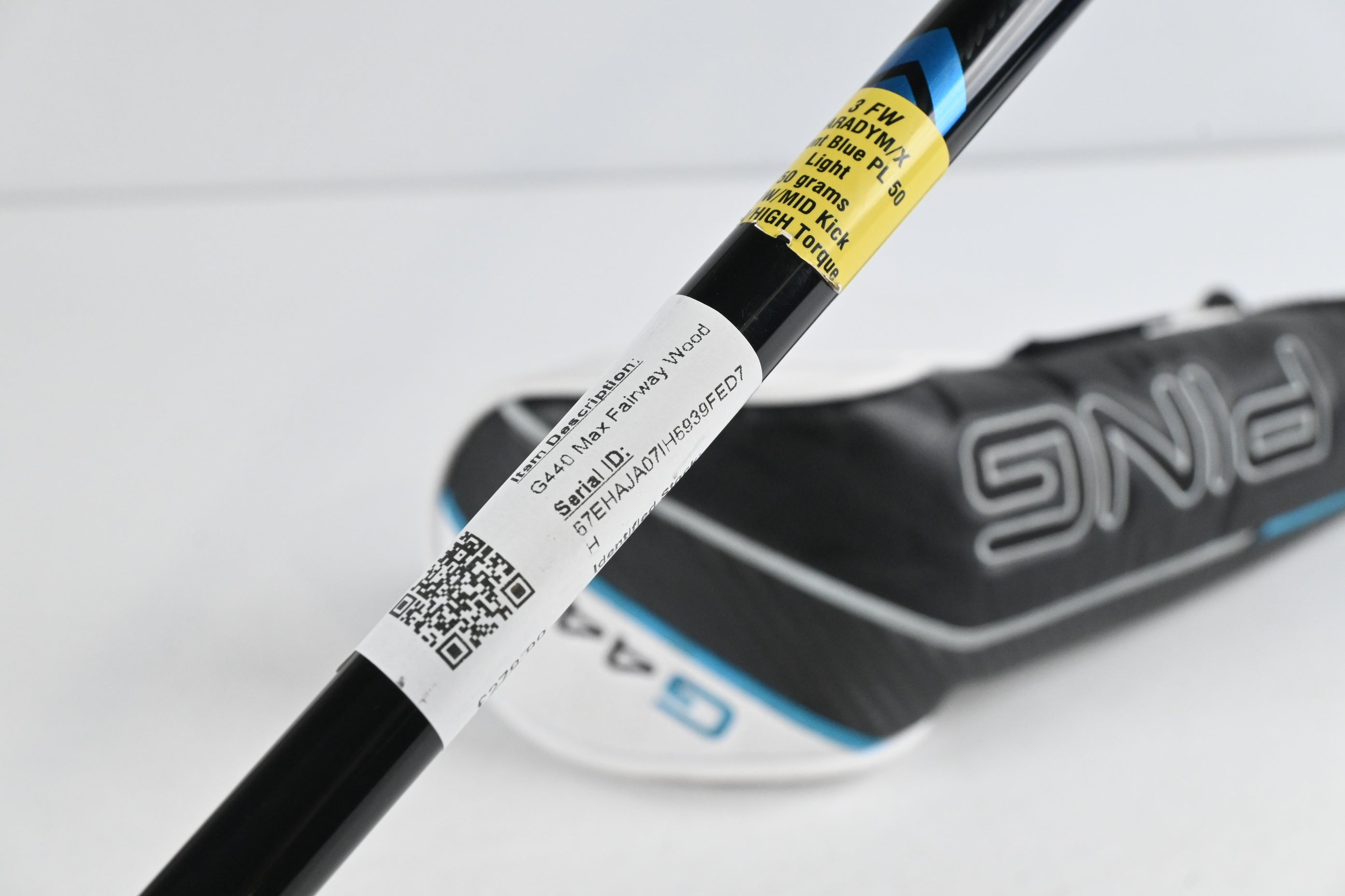 Ping G440 Max #3 Wood / 15 Degree / Senior Flex Aldila Ascent 50 Shaft