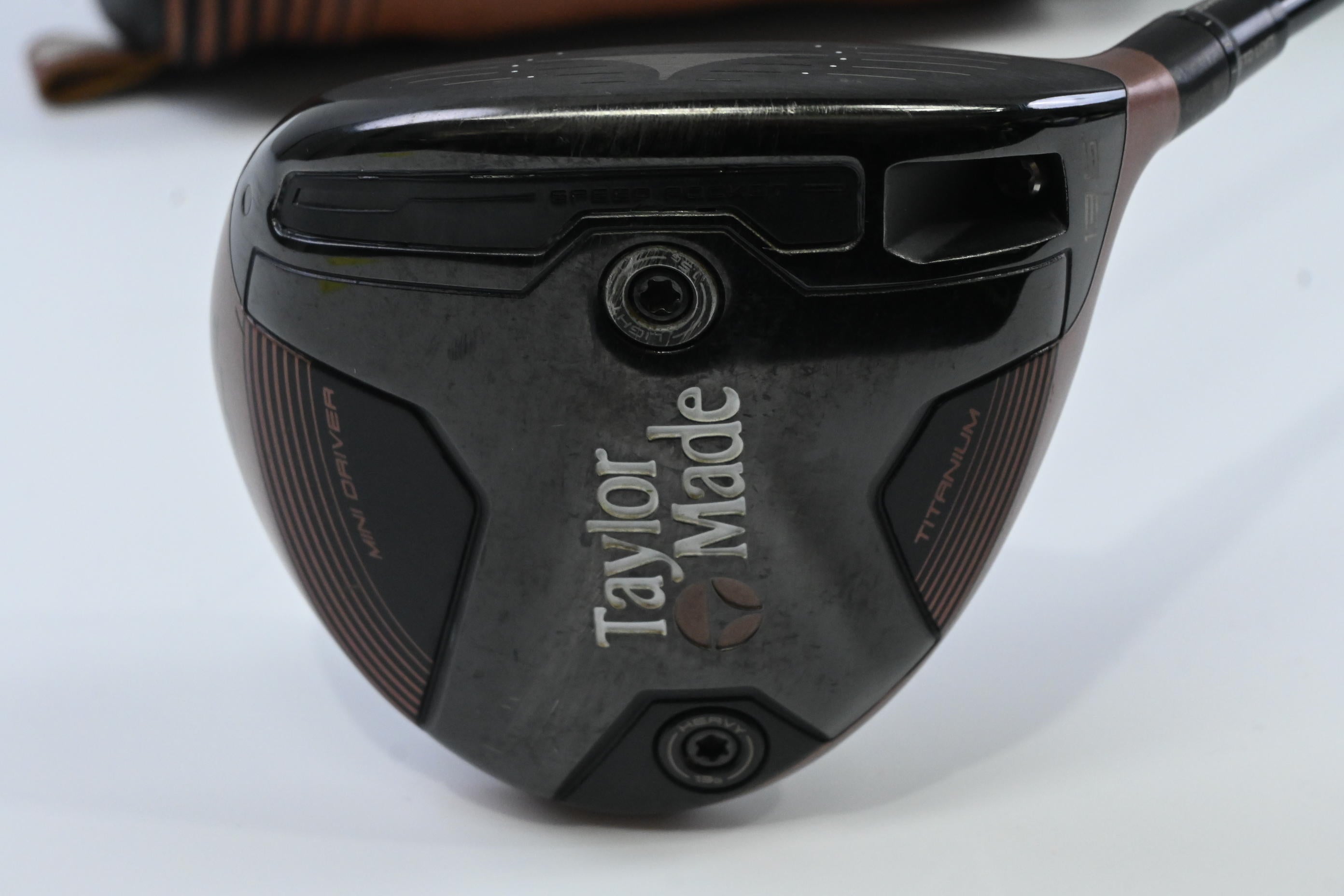Taylormade BRNR Copper Mini Driver / 13.5 Degree / Regular Flex UST Lin-Q M40X