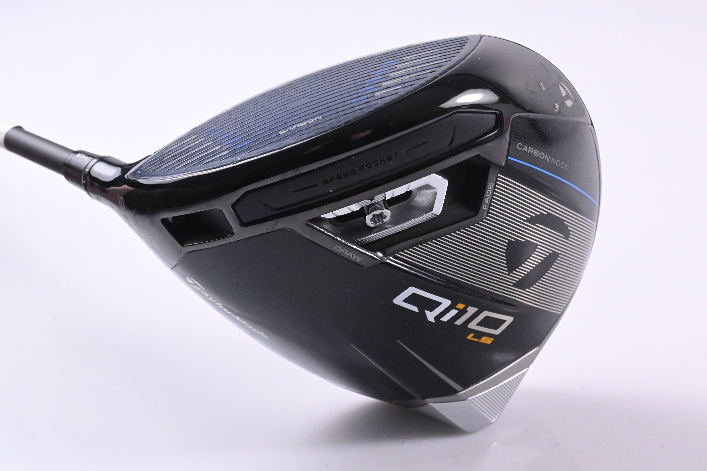Left Hand Taylormade Qi10 LS Driver / 9 Degree / Stiff Flex Tensei AV Blue 65