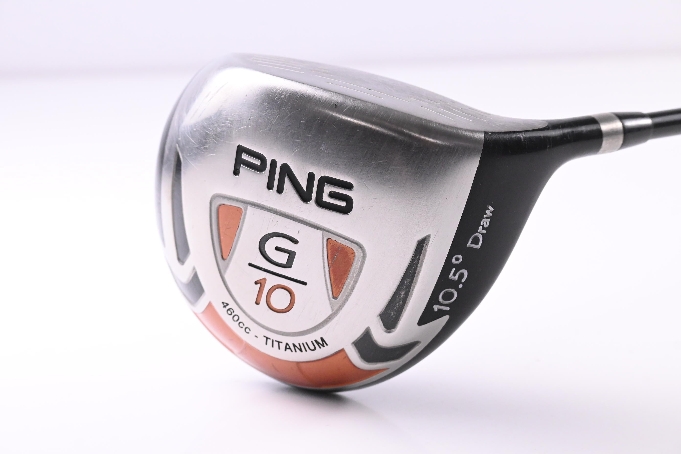 Ping G10 Driver / 10.5 Degree / Stiff Flex Grafalloy ProLaunch Red 65 Shaft