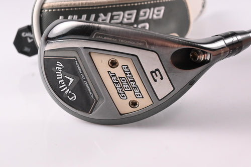 Callaway Great Big Bertha 2023 #3 Hybrid / 18 Degree / Regular Flex Helium 60