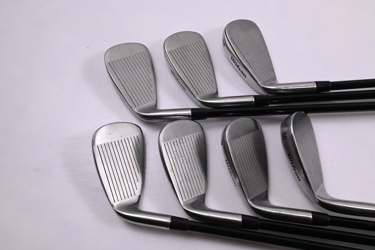 Wilson Deep Red Maxx Irons / 5-PW+SW / Regular Flex Wilson Shafts
