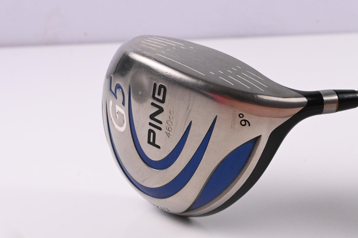 Ping G5 Driver / 9 Degree / Stiff Flex Aldila NV Green 65 Shaft