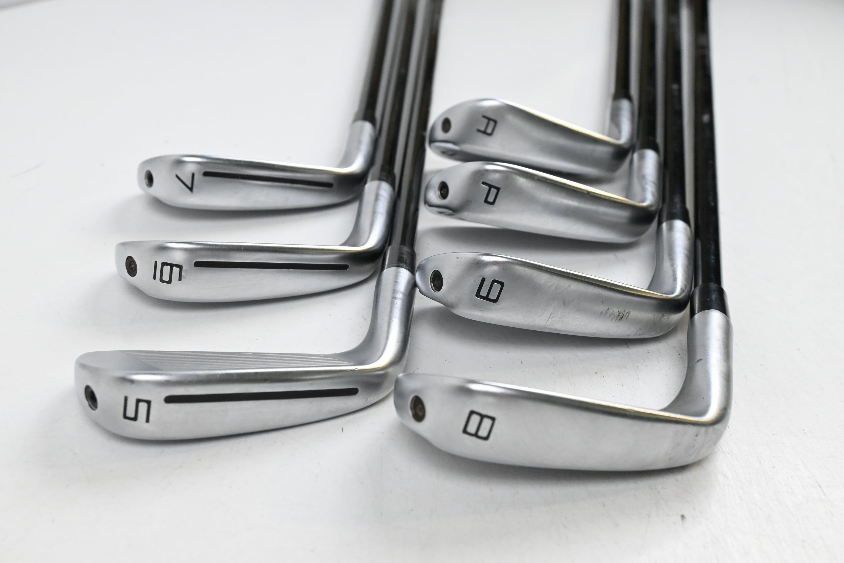Taylormade P770 2023 Irons / 5-PW+GW / Stiff Flex MMT Black 105 Shafts