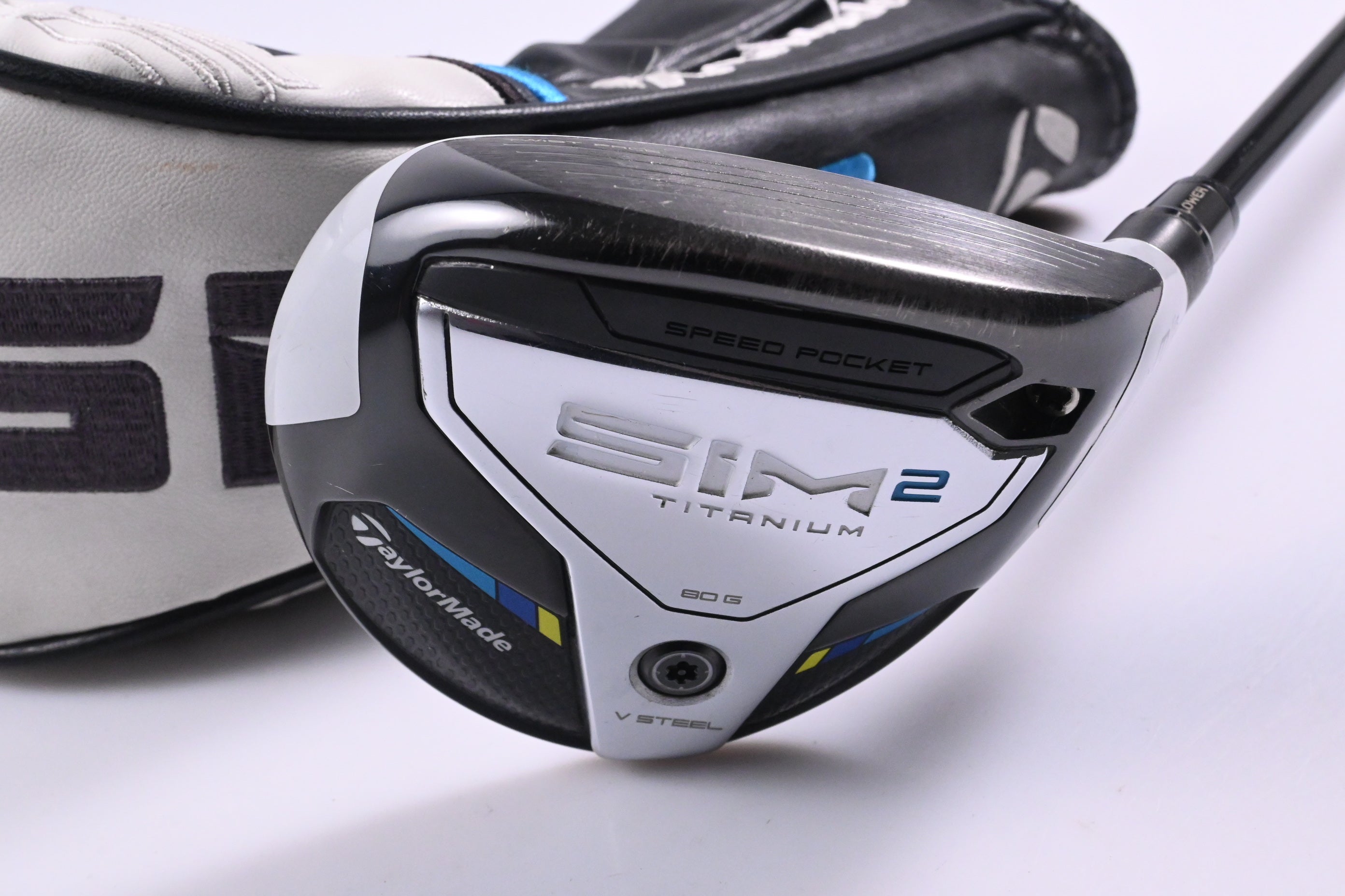 Taylormade SIM2 Ti #3 Wood / 15 Degree / X-Flex HZRDUS Smoke RDX Blue 70
