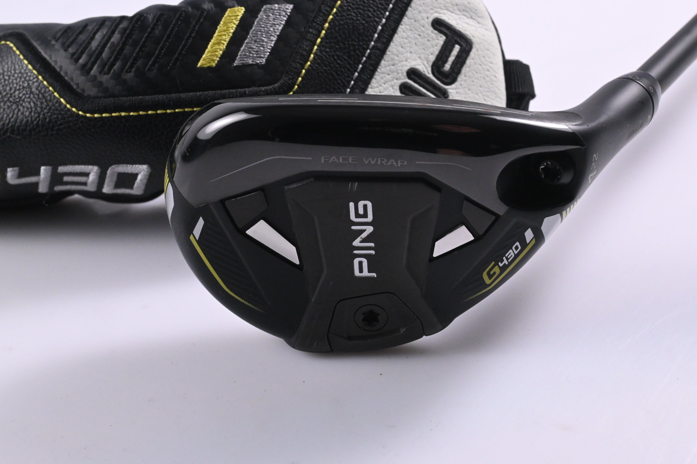 Ping G430 #4 Hybrid / 22 Degree / Stiff Flex Ping Alta CB Black 70 Shaft