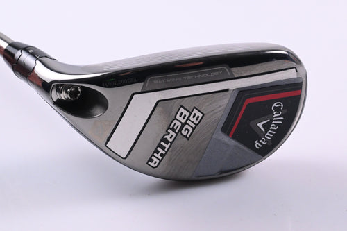 Left Hand Callaway Big Bertha 2023 #4 Hybrid / 21 Degree / Senior Flex RCH 65