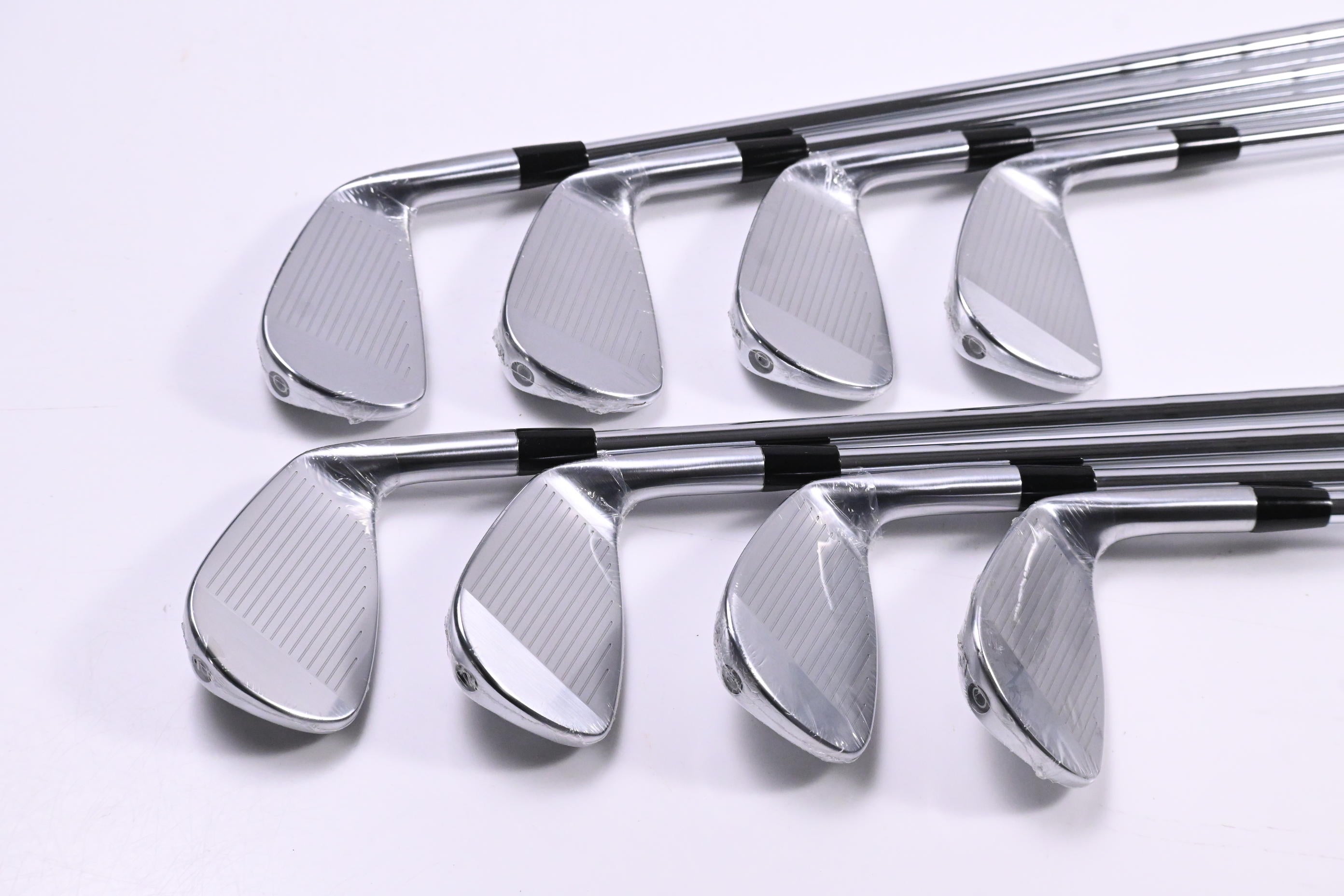 Left Hand Cobra King Forged Tec Irons / 4-PW+GW / Regular Flex KBS Tour Lite