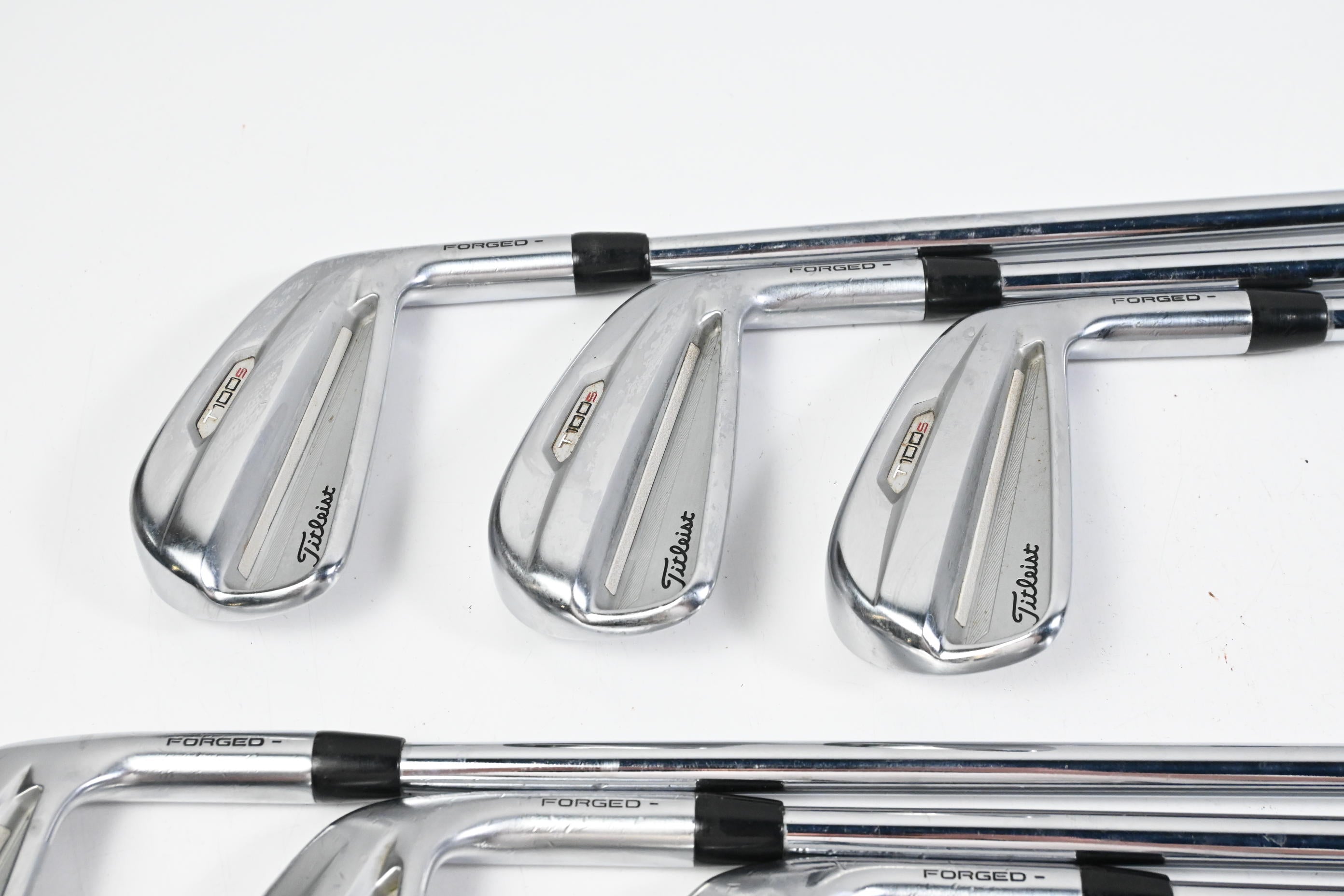 Titleist T100.S 2021 Irons / 4-PW / Stiff Flex AMT Tour White S300 Shafts