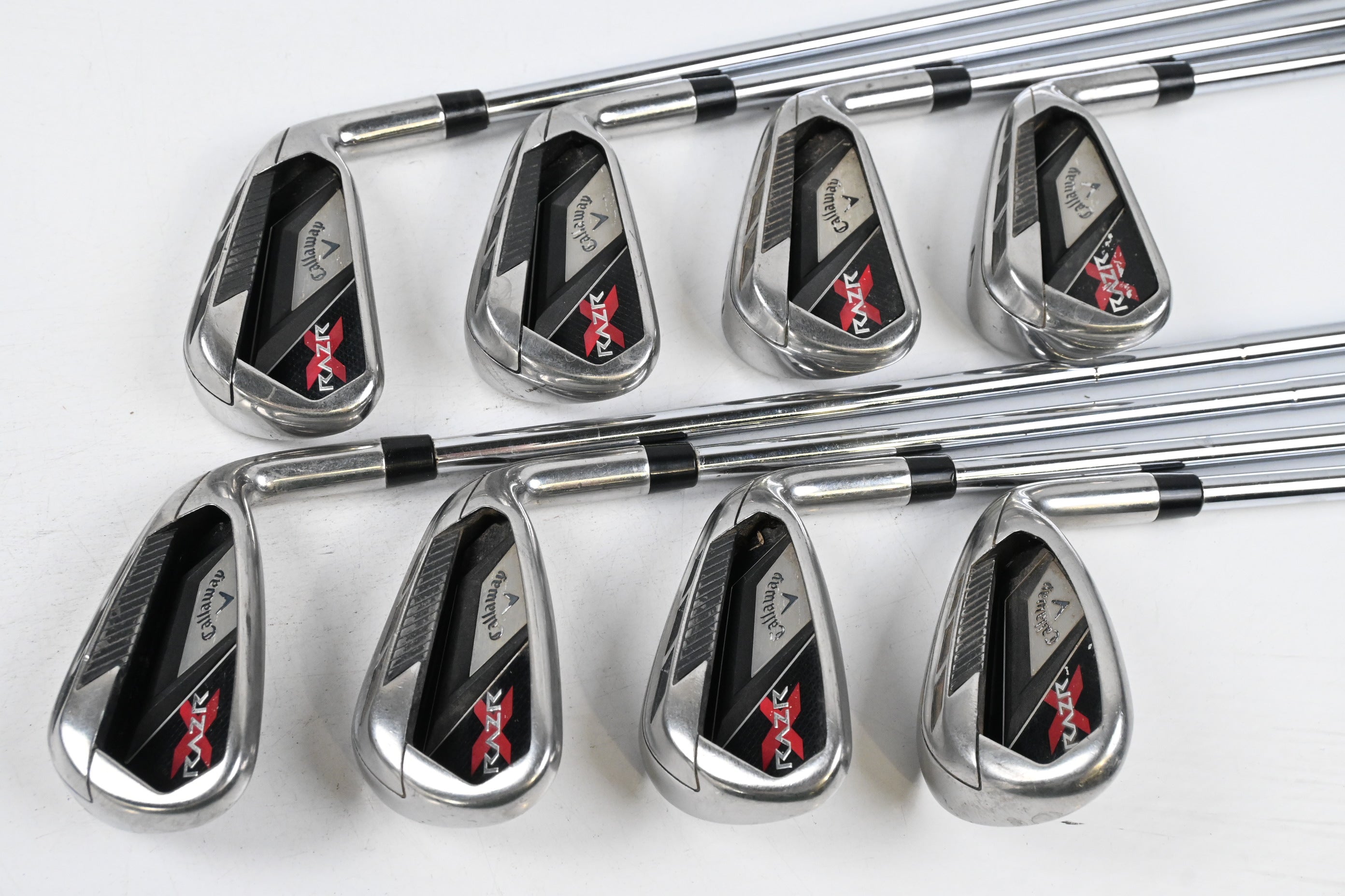 Callaway RAZR X Irons / 4-PW+SW / Uniflex Callaway RAZR X Shafts