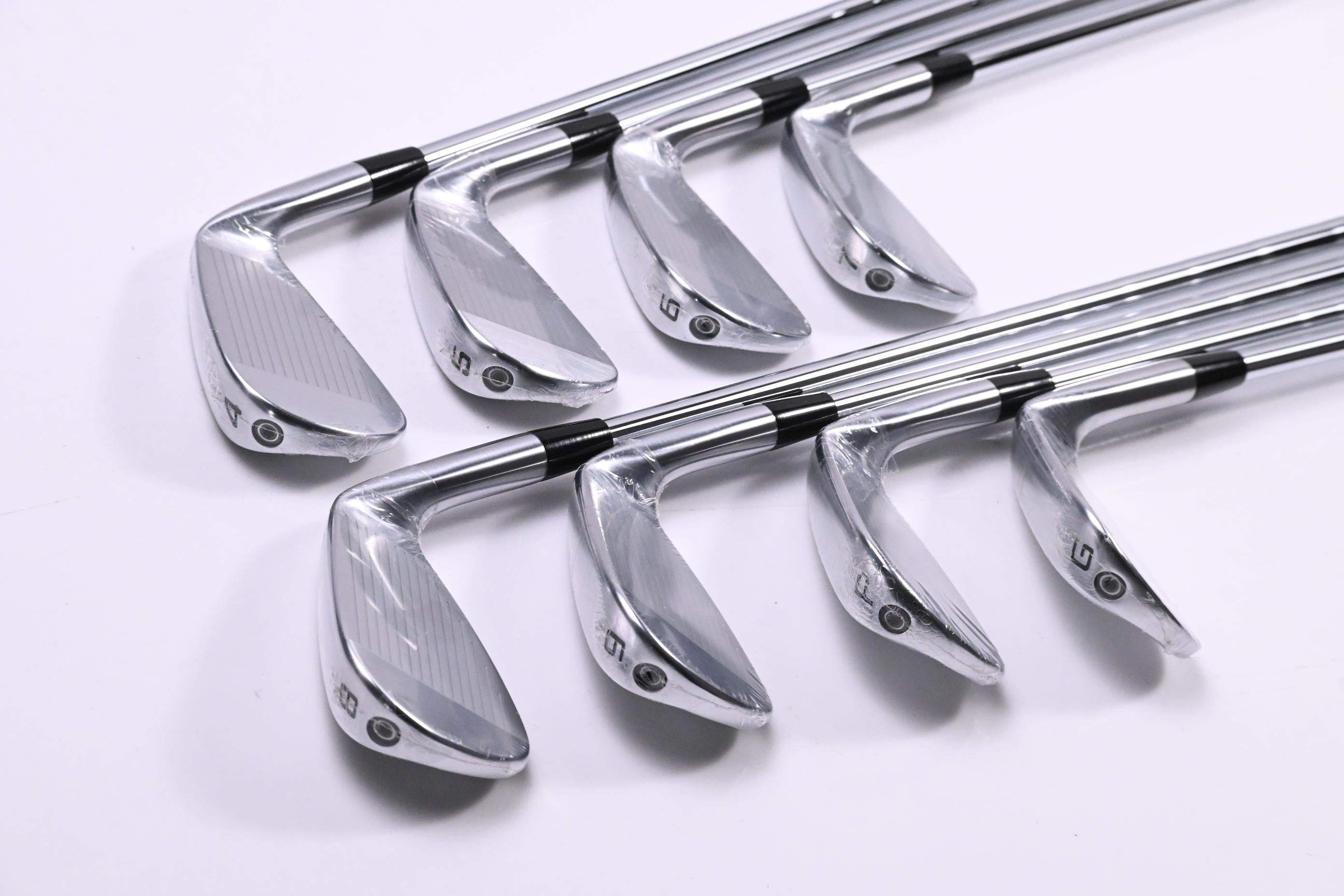 Left Hand Cobra King Forged Tec Irons / 4-PW+GW / Regular Flex KBS Tour Lite