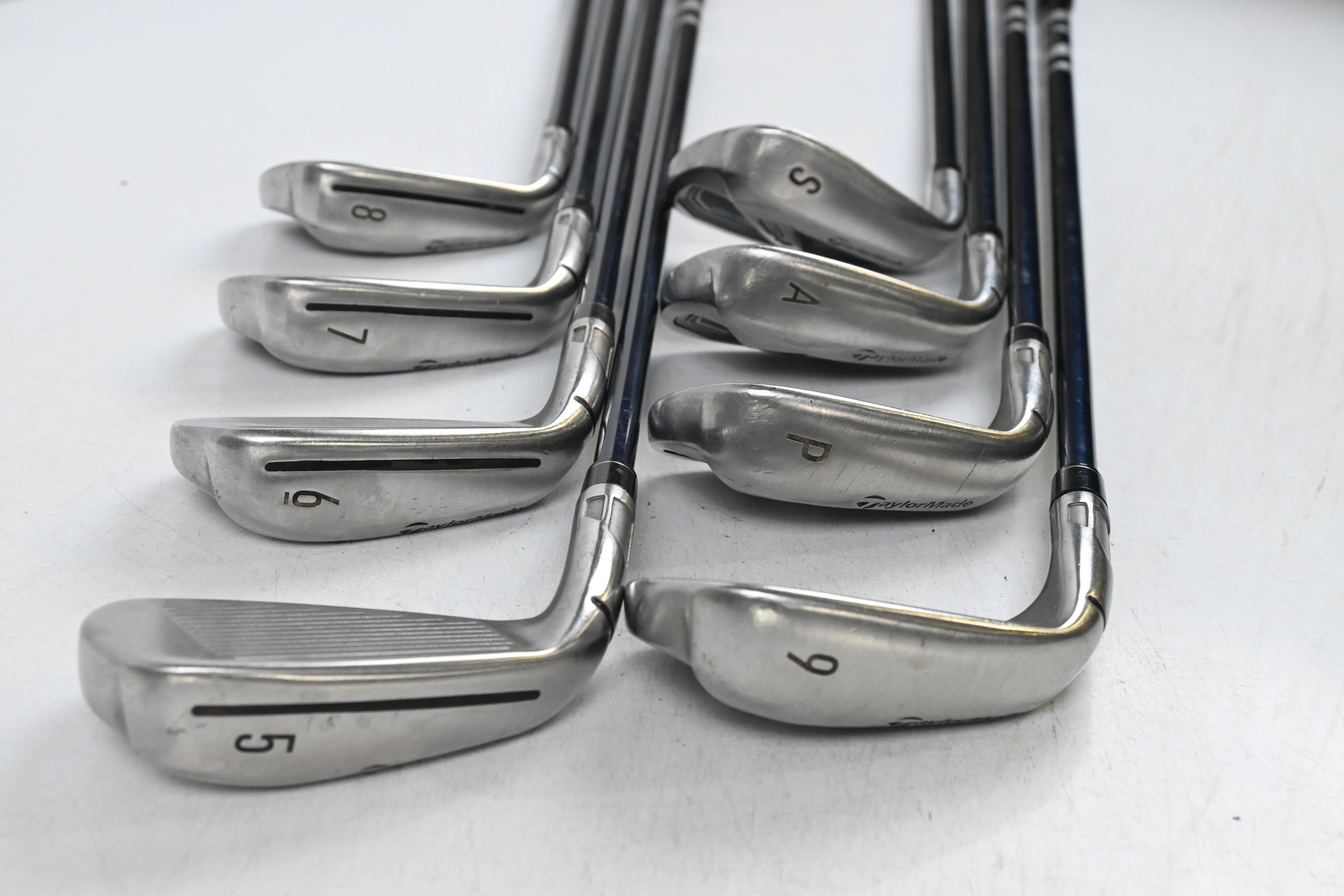 Taylormade SIM2 Max OS Irons / 5-PW+GW+SW / Regular Flex Fujikura Ventus Blue