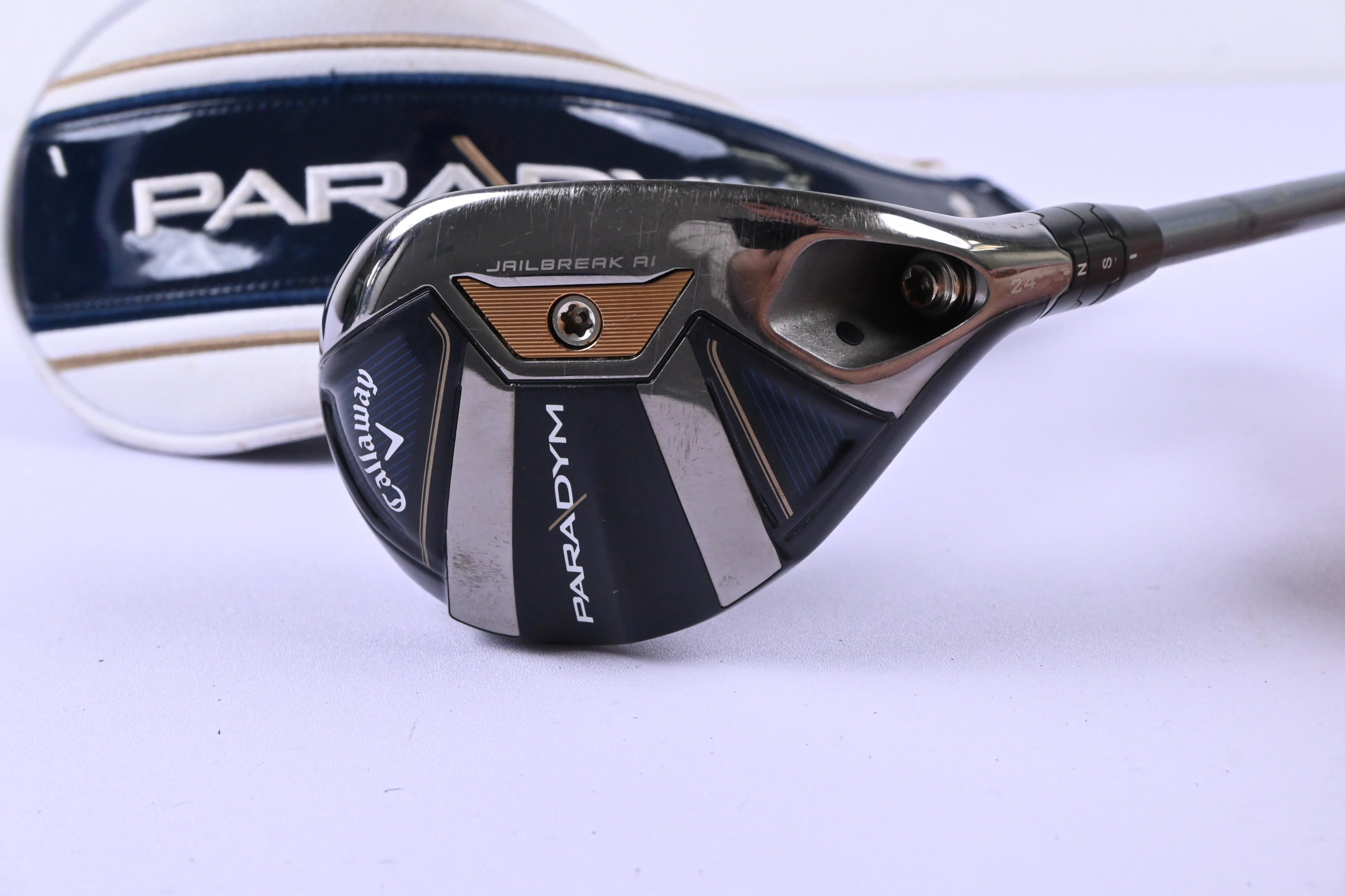 Callaway Paradym #5 Hybrid / 24 Degree / Regular Flex HZRDUS Gen4 Silver 65